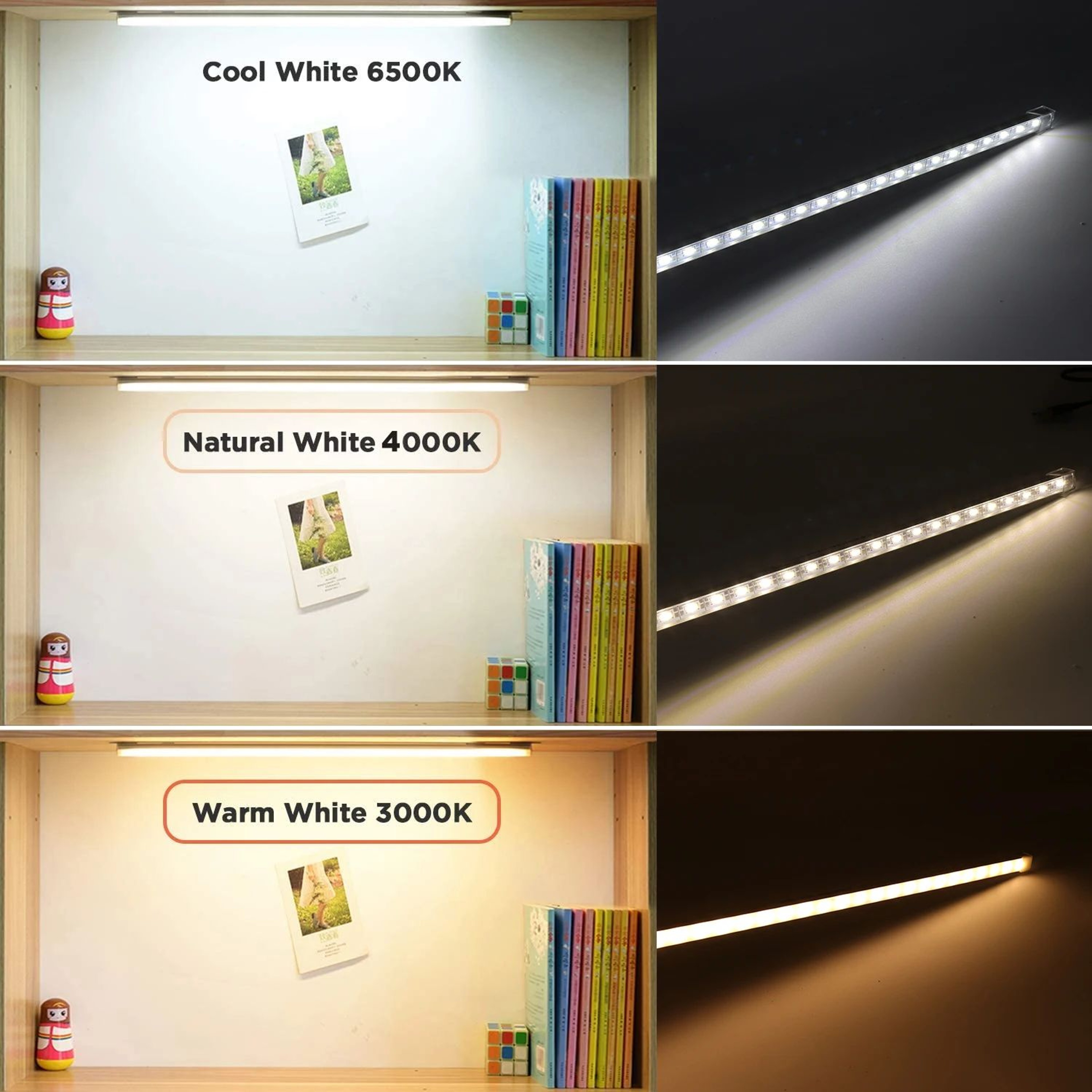 USB LED Under Cabinet Light Bar 5