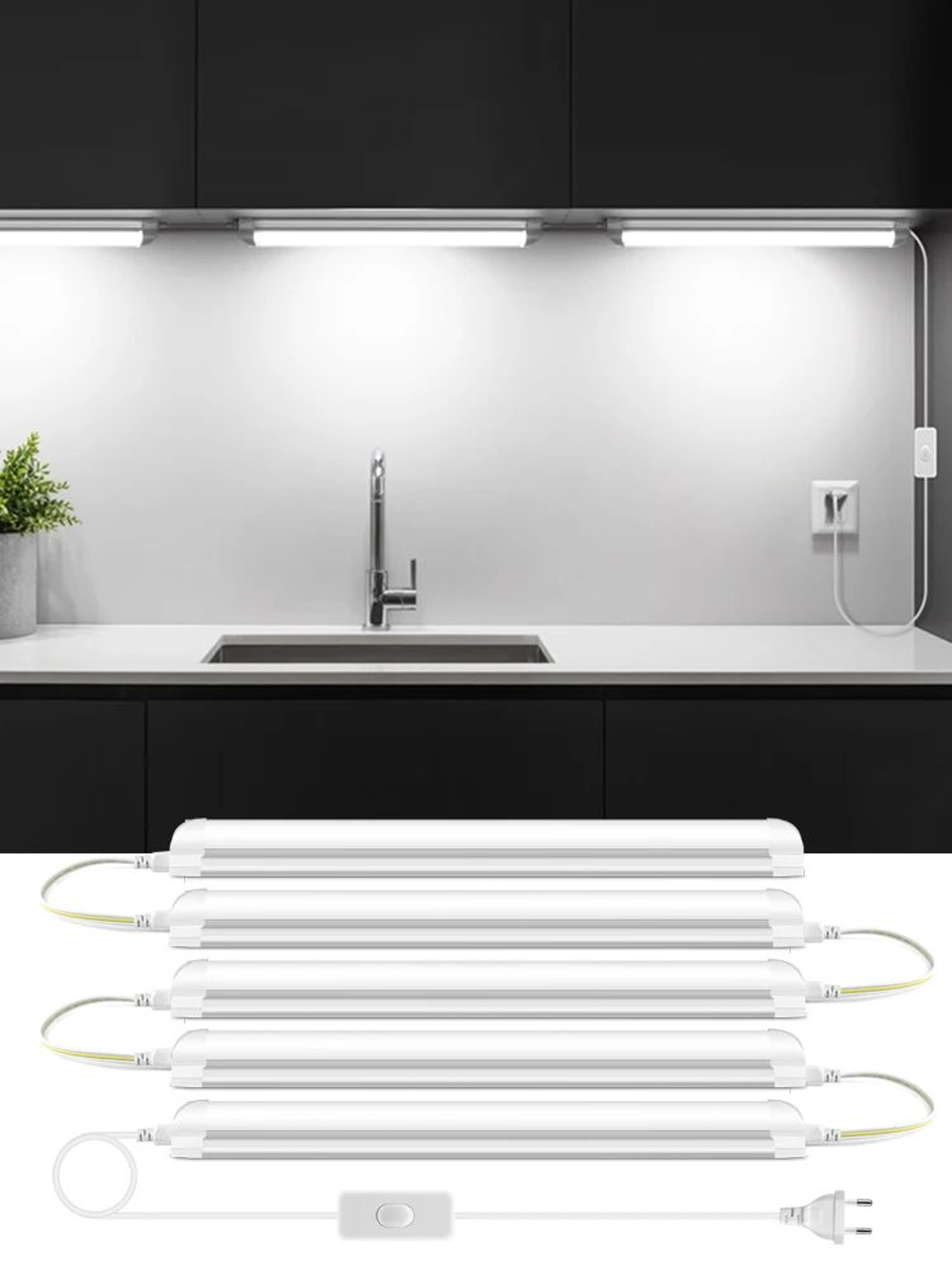 T8 LED Under Cabinet Bar Light 5