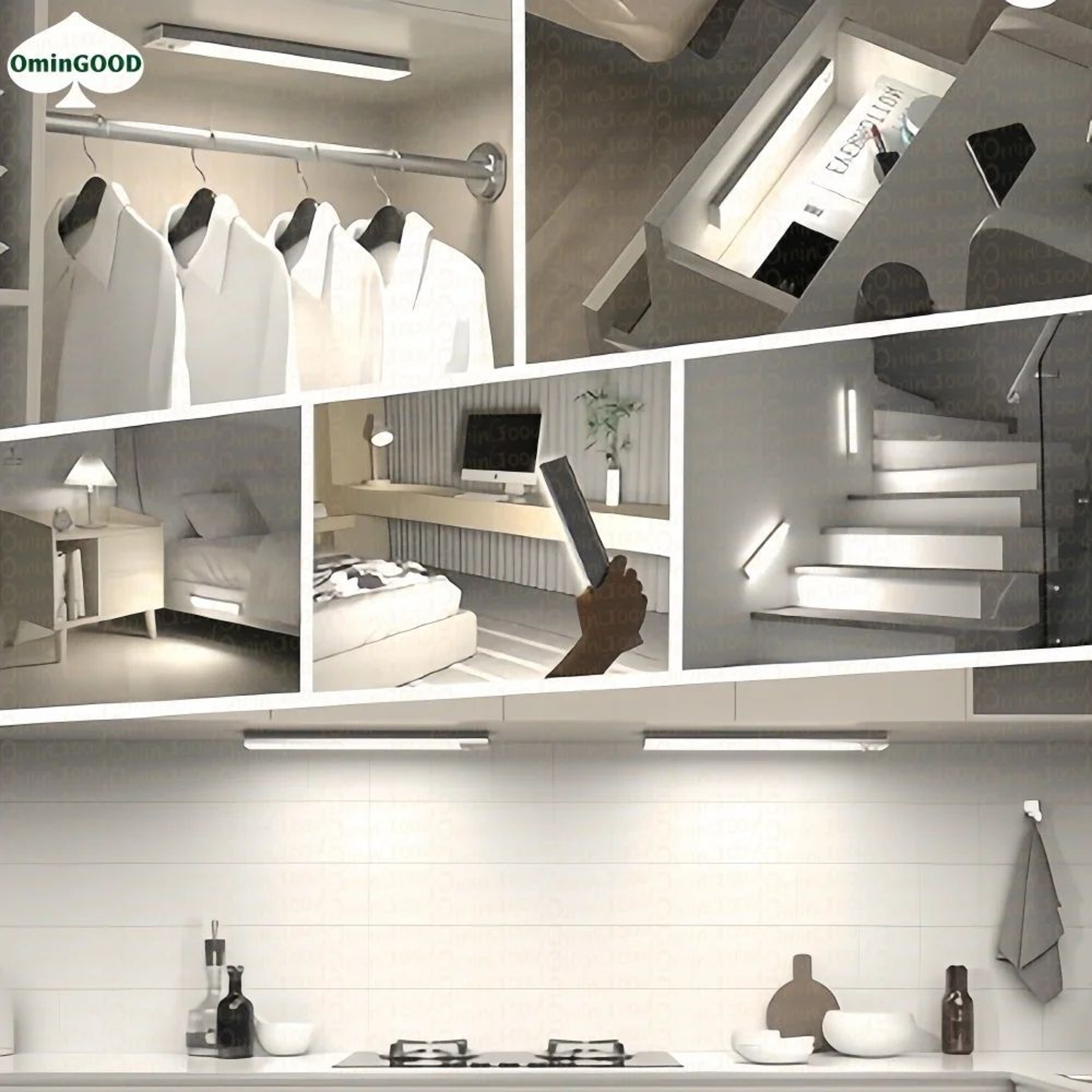 Wireless Rechargeable Motion Sensor Cabinet Light 1