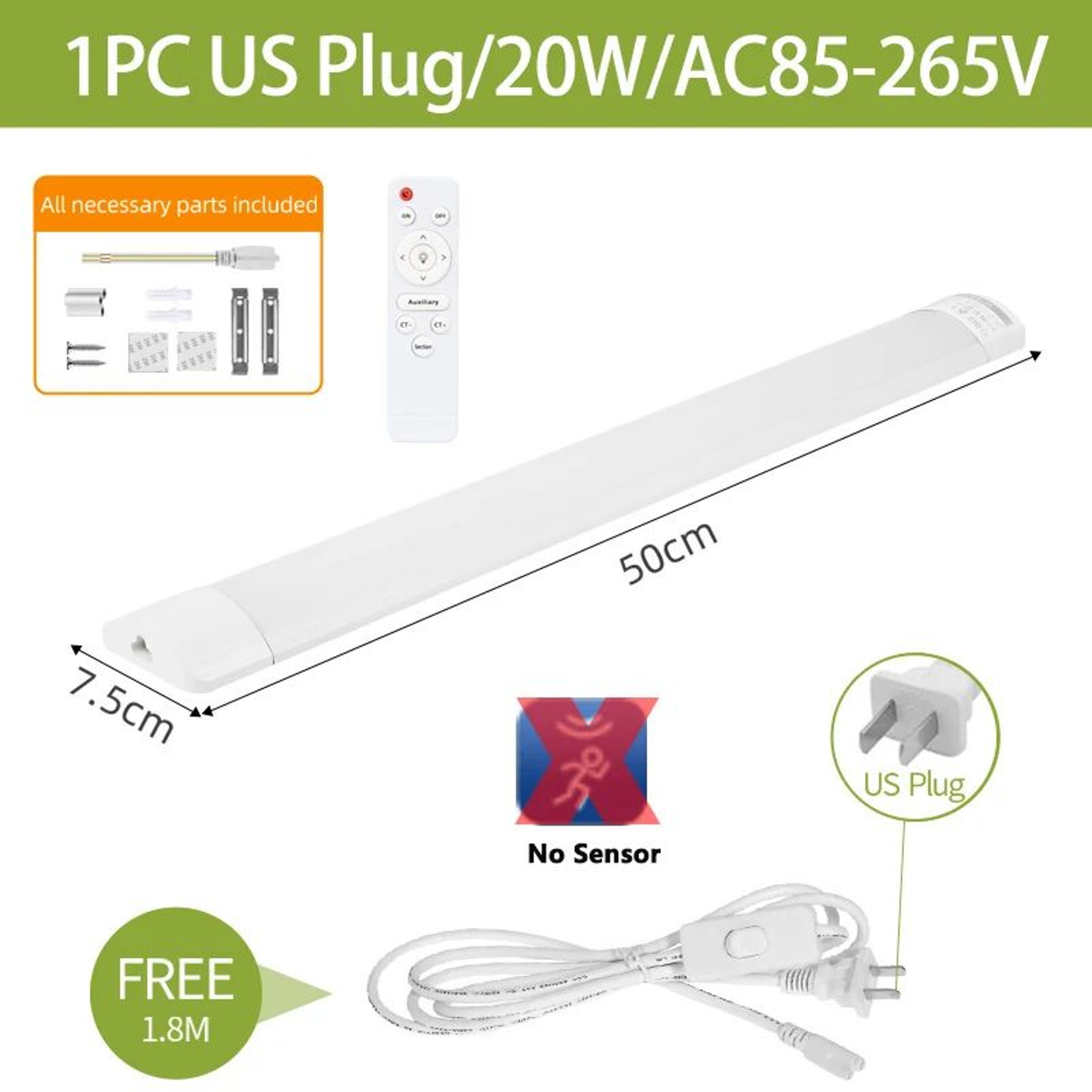 Rechargeable Motion Sensor LED Cabinet Light 11