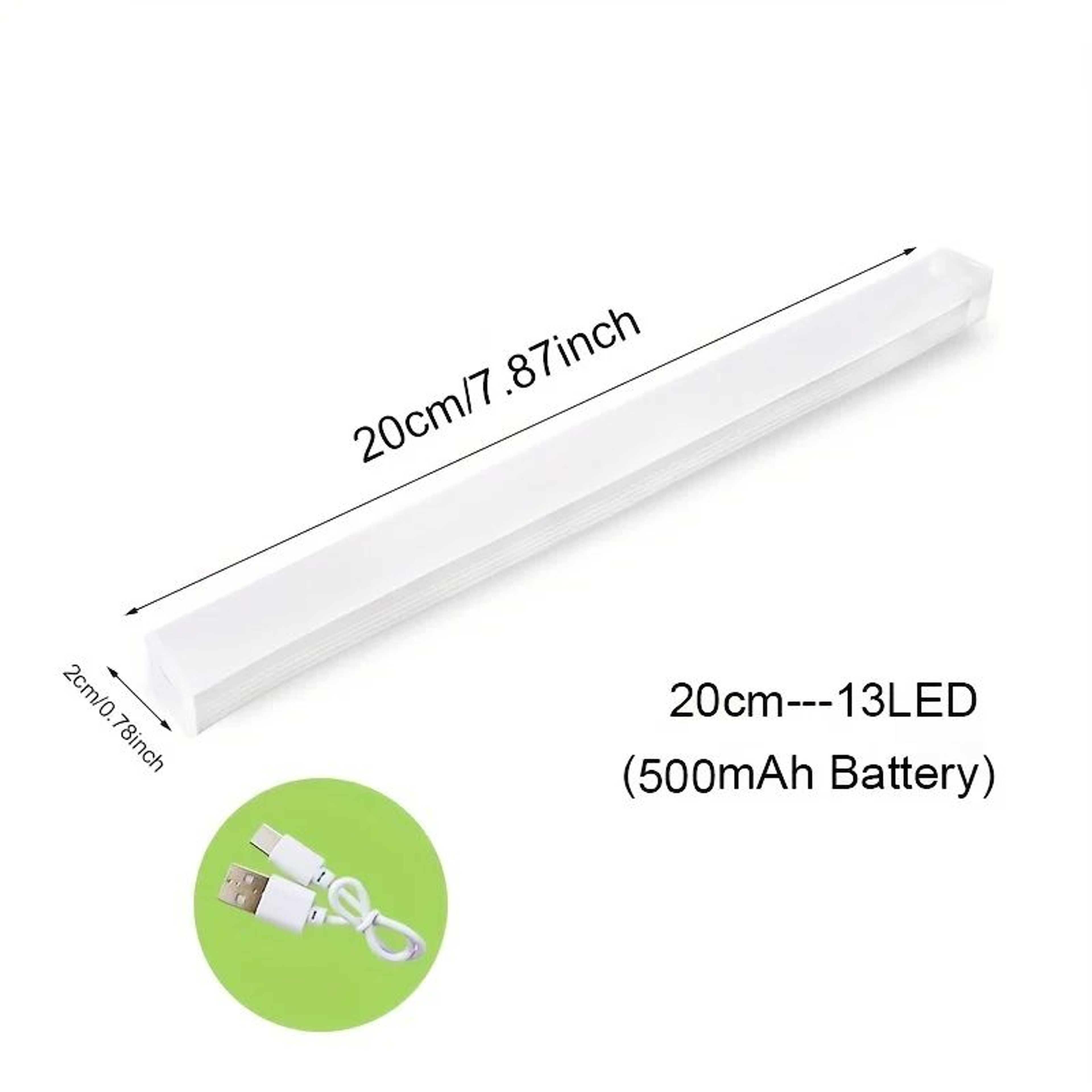 Wireless Rechargeable Motion Sensor Light Bar 7