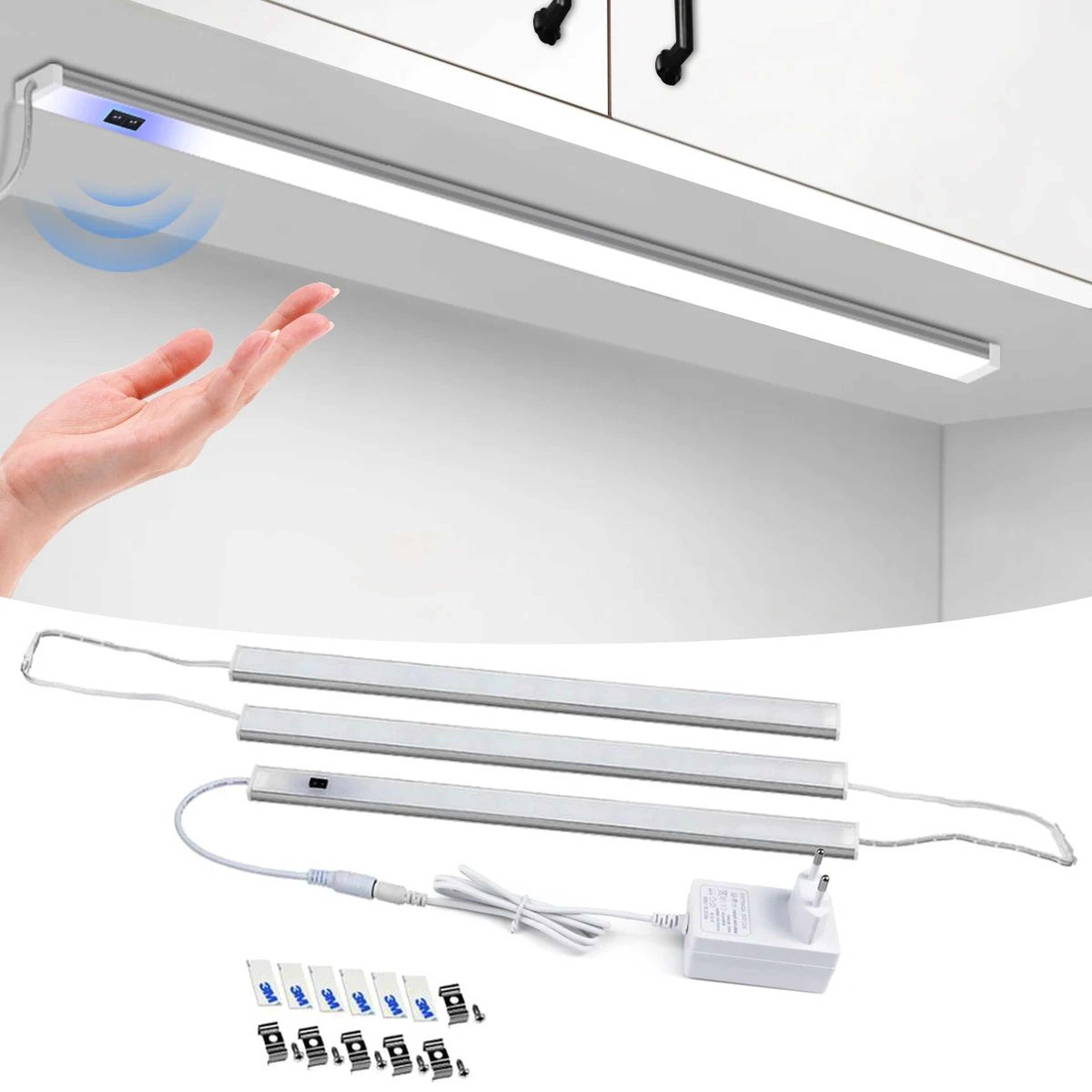 Hand Sweep Sensor LED Cabinet Bar Light 0