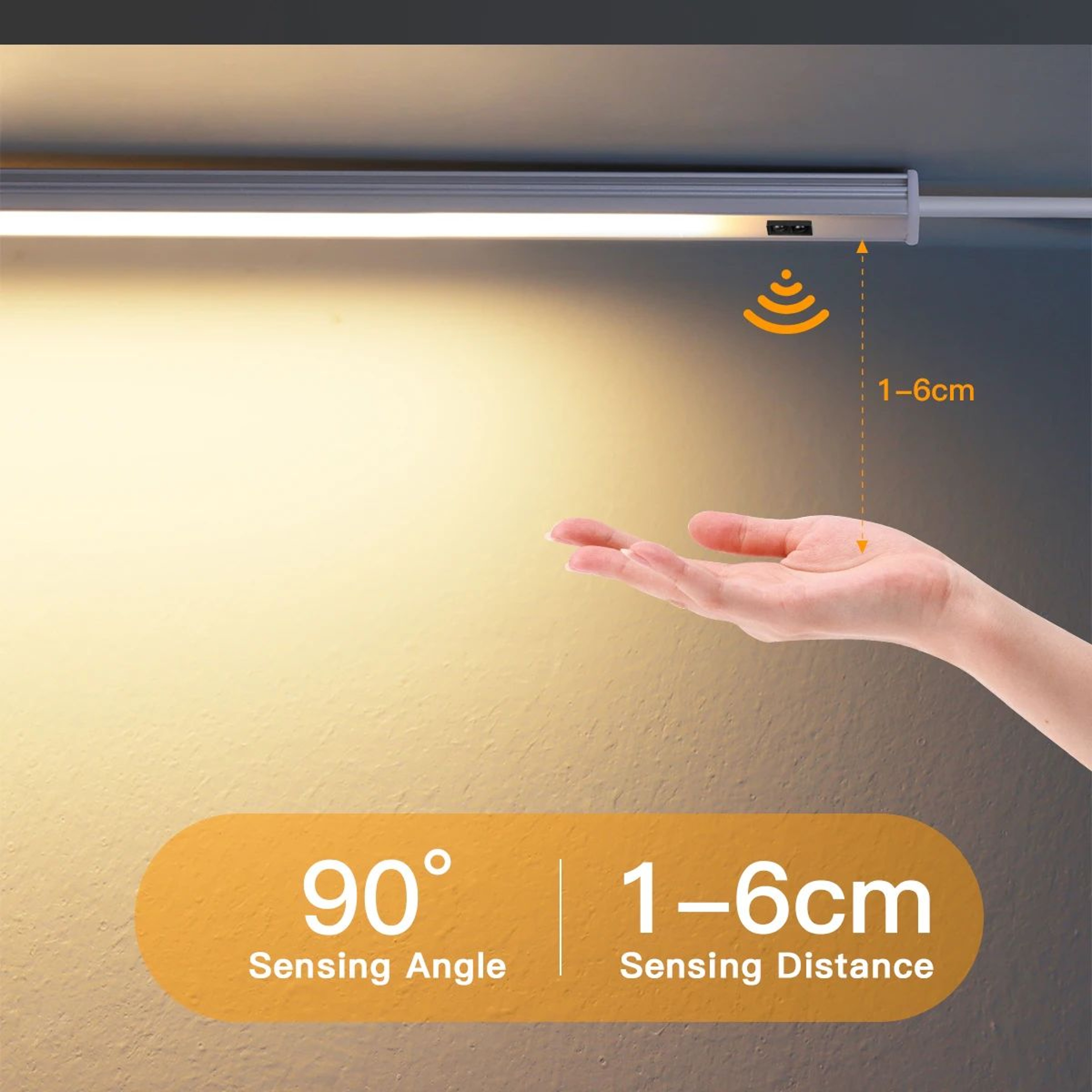 USB Hand Sweep Sensor Cabinet Light 5