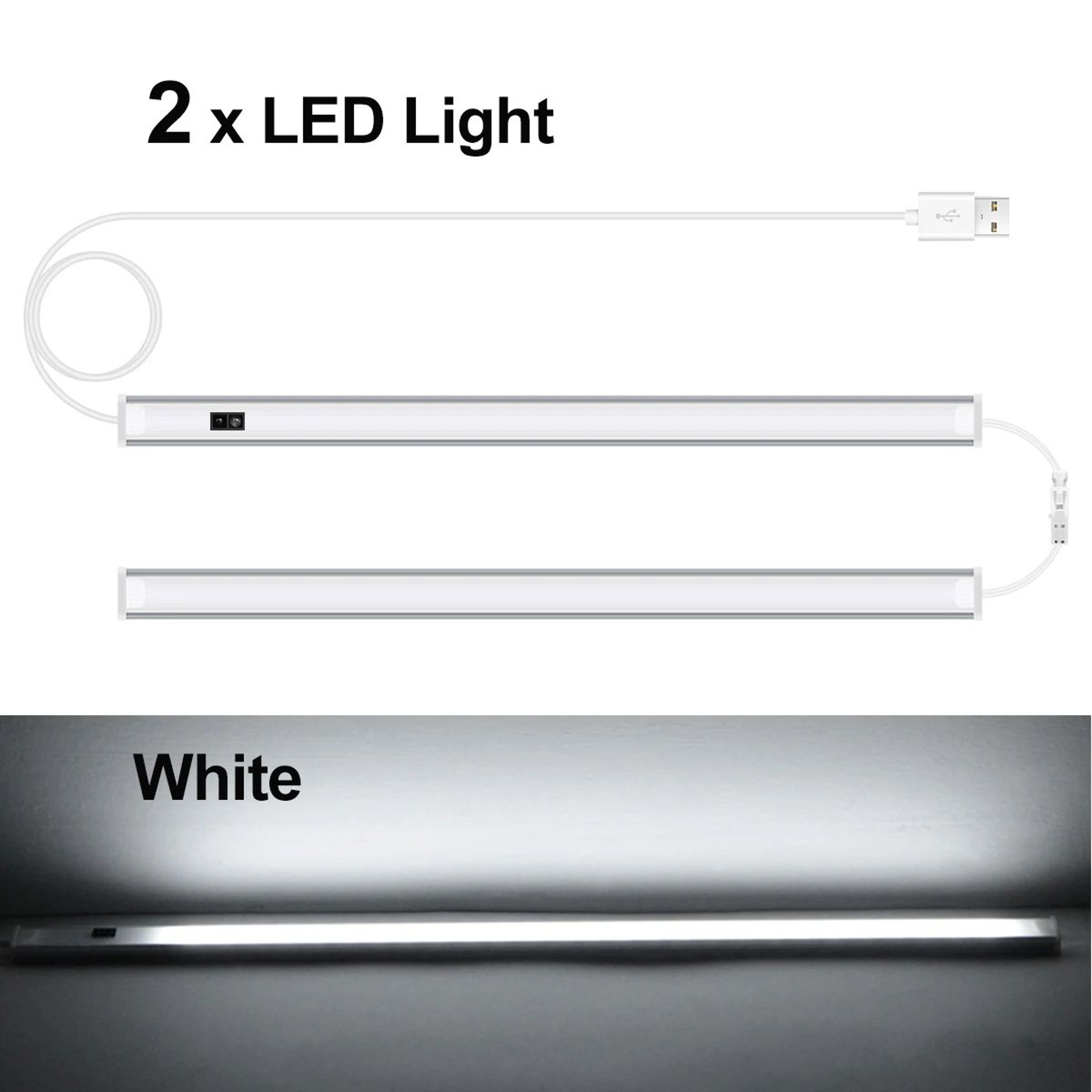 USB Hand Sweep Sensor Cabinet Light 9