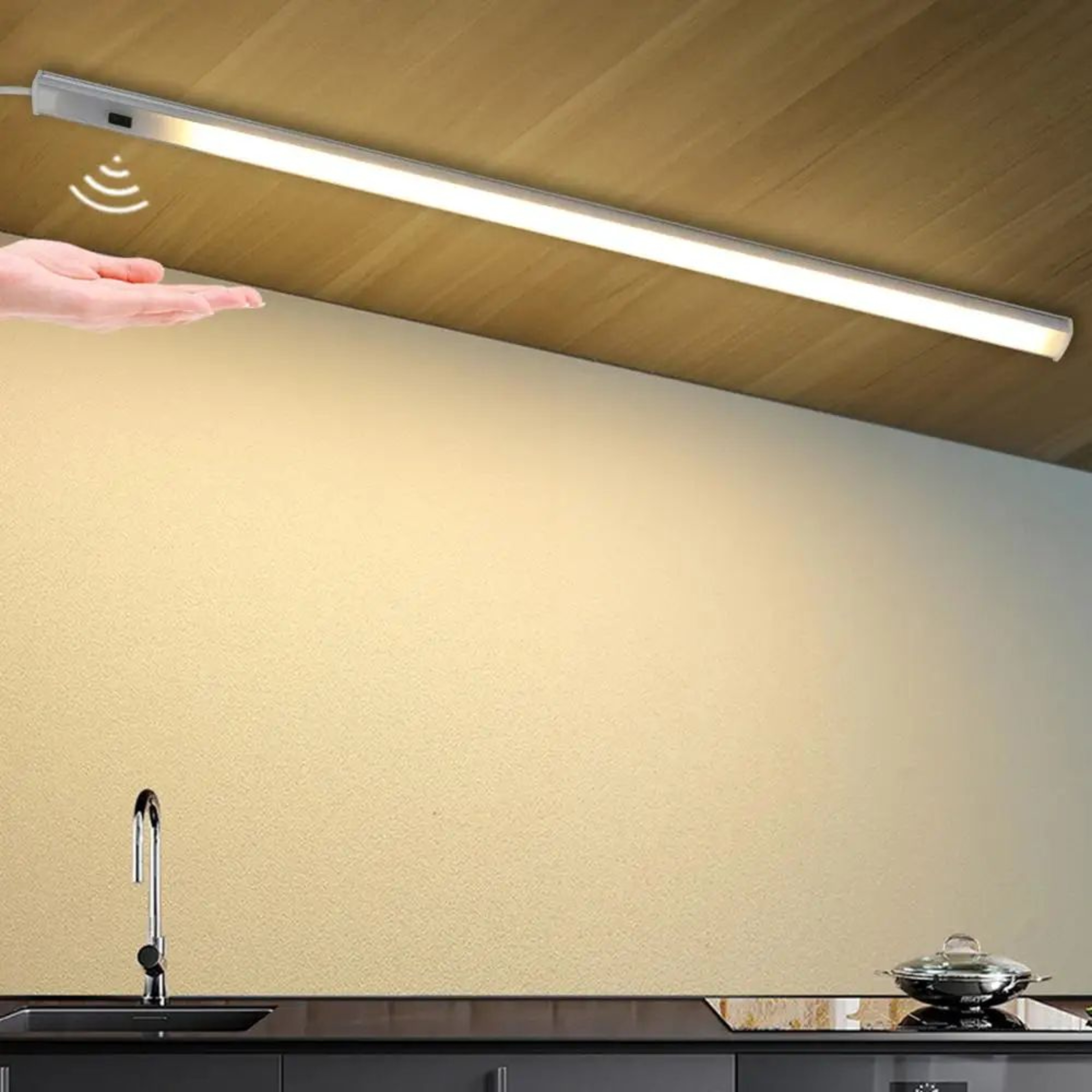 PIR Hand Sweep Sensor LED Bar Light 0