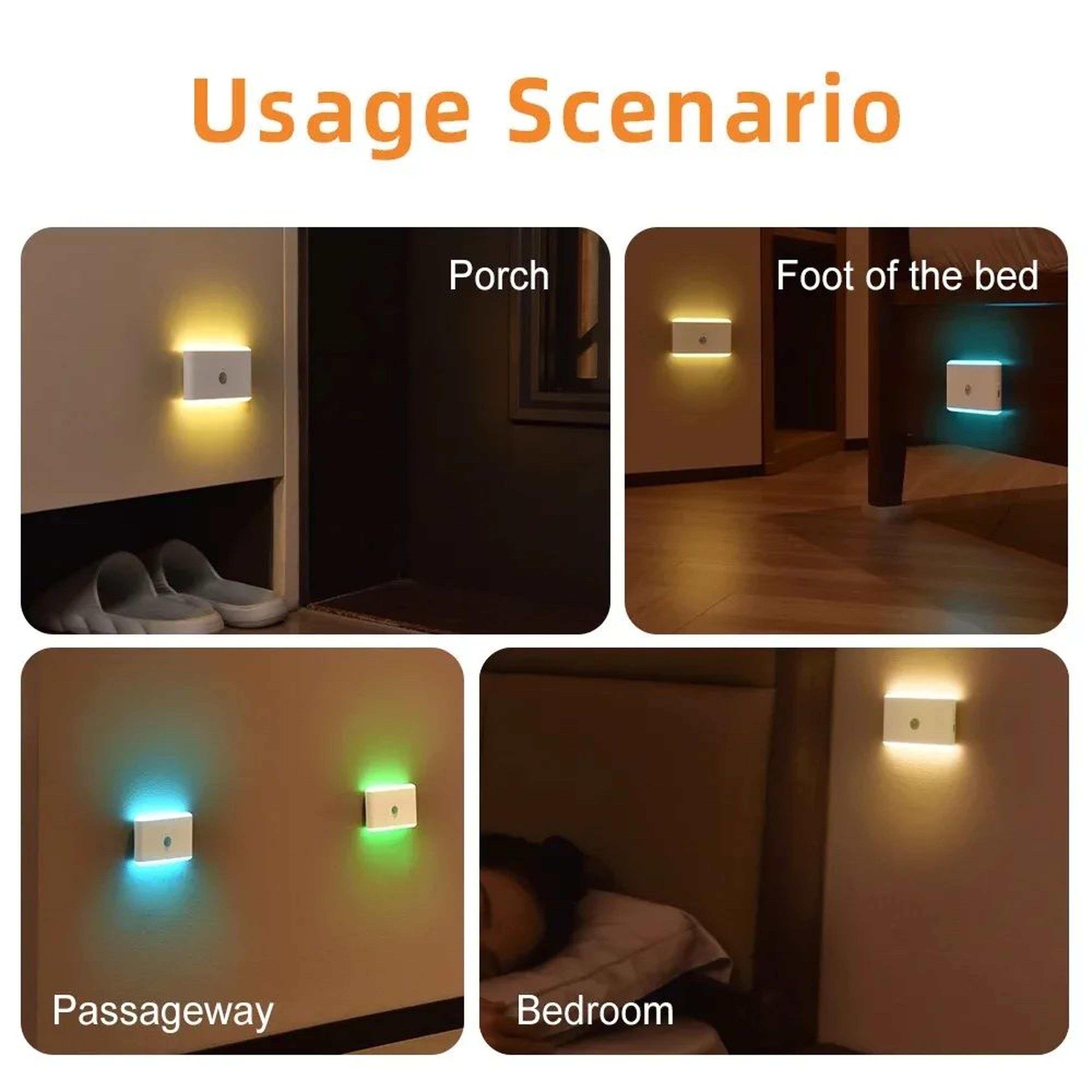 Three Mode Dimmable Motion Sensor Night Light 4