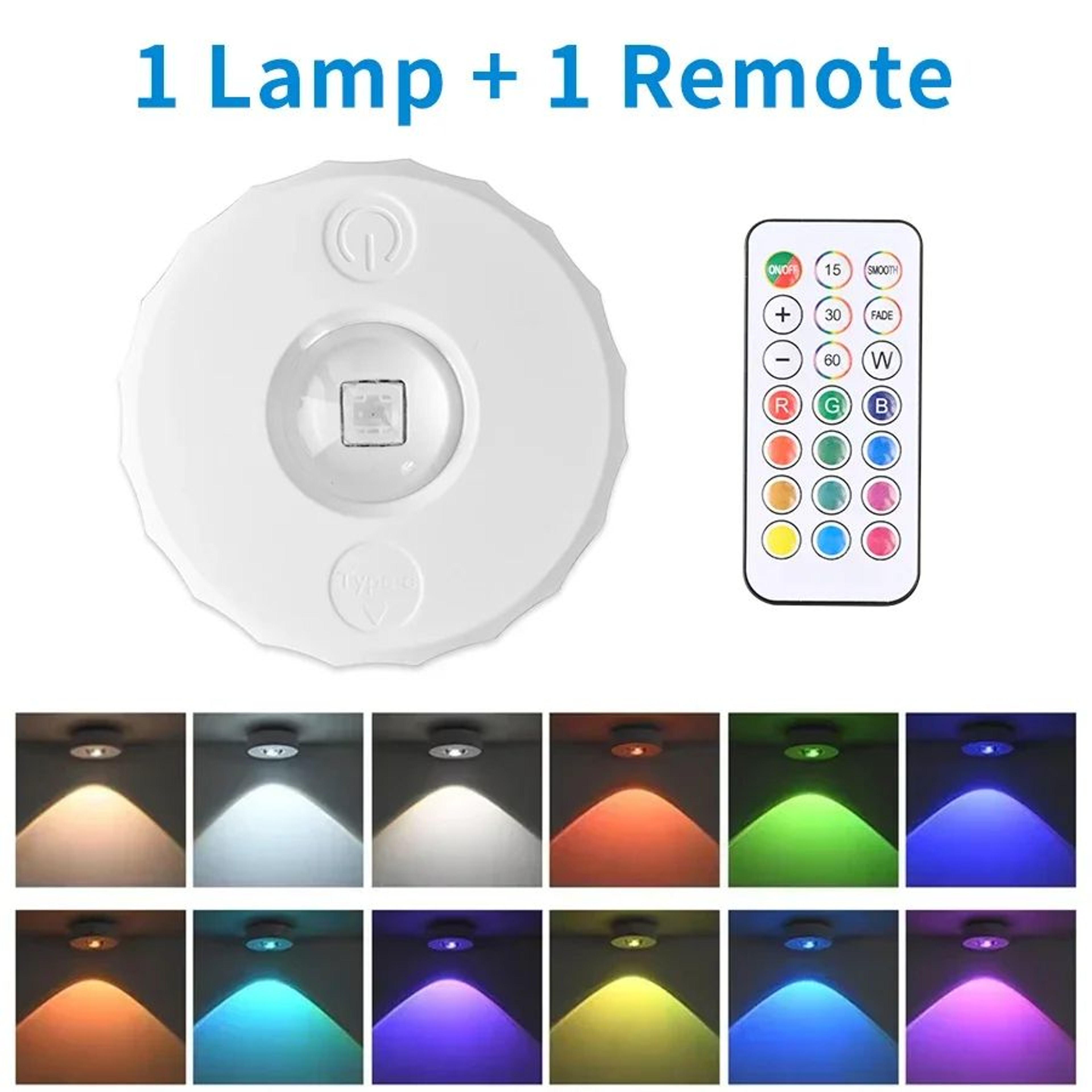 Rechargeable RGB Magnetic Display Spotlight 6