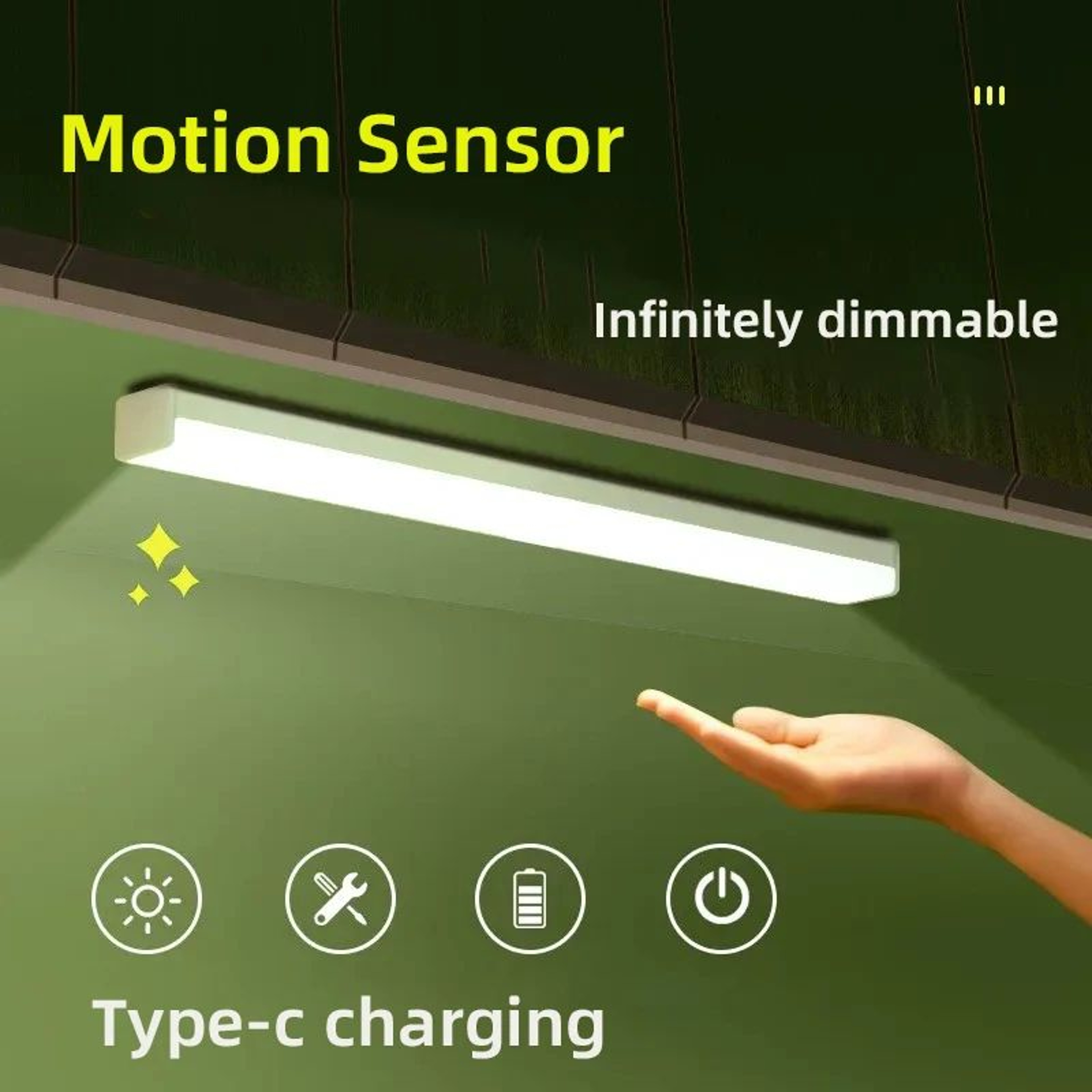 Wireless Rechargeable Motion Sensor Closet Light 0