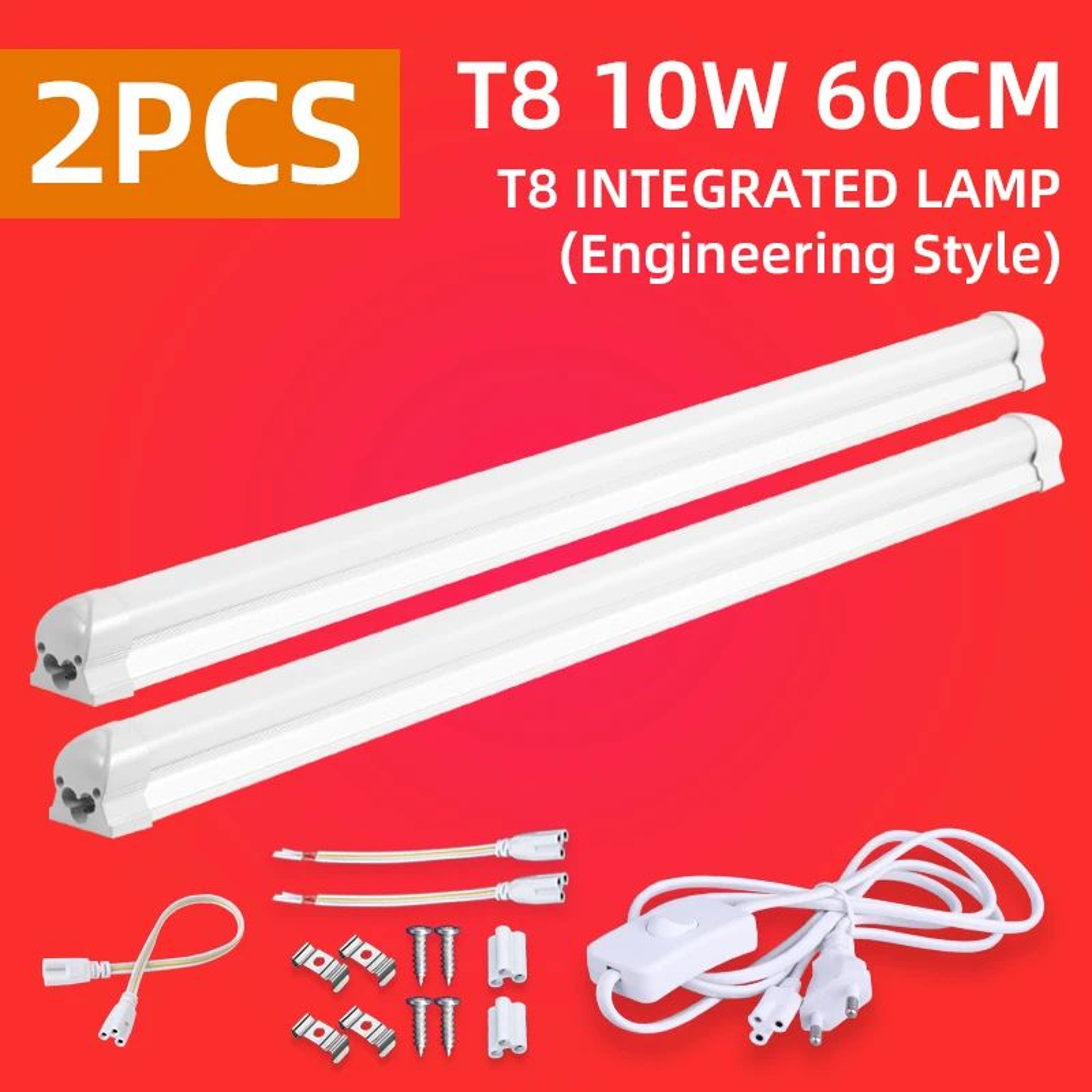 Ultra Thin LED Under Cabinet Tube Light 25