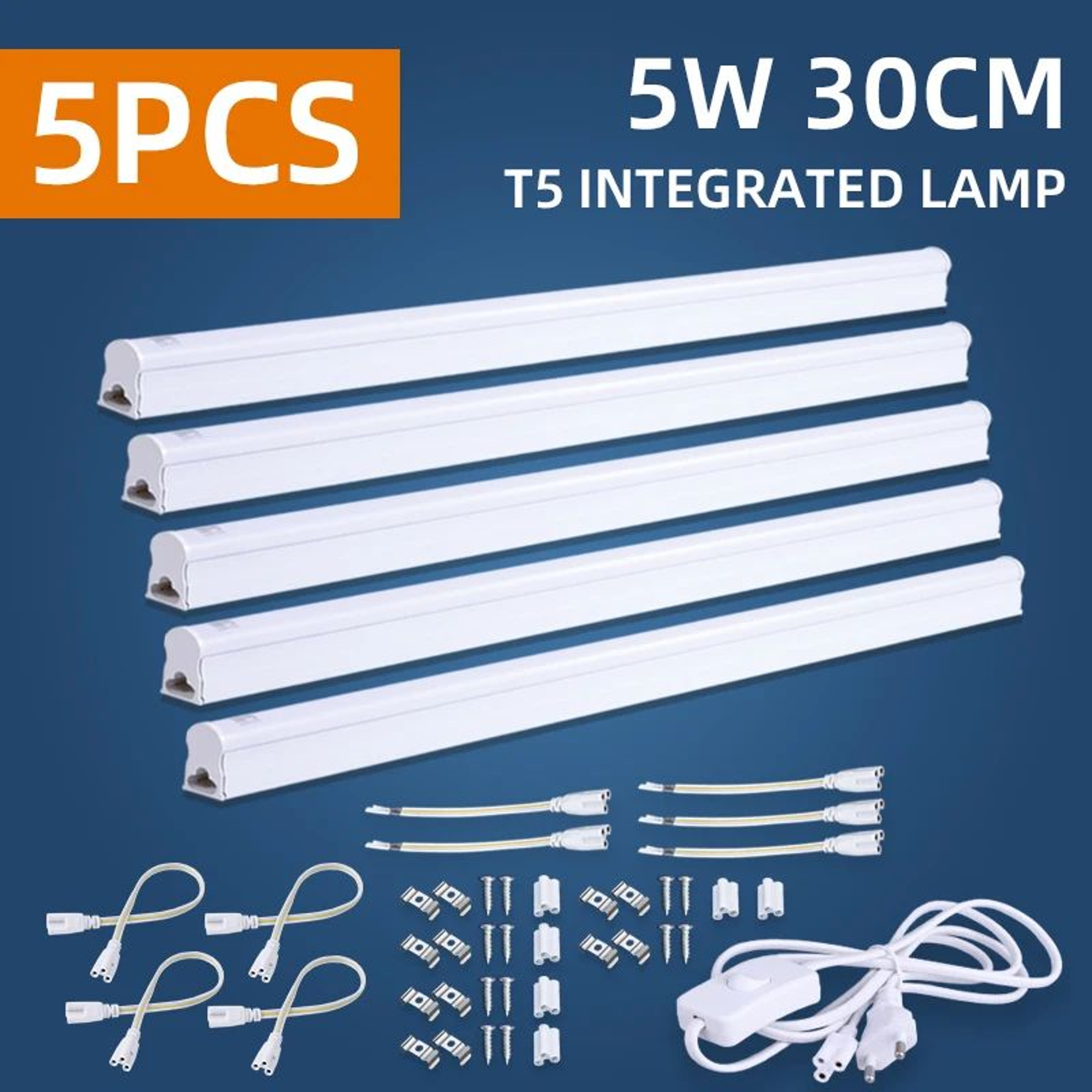 Ultra Thin LED Under Cabinet Tube Light 22
