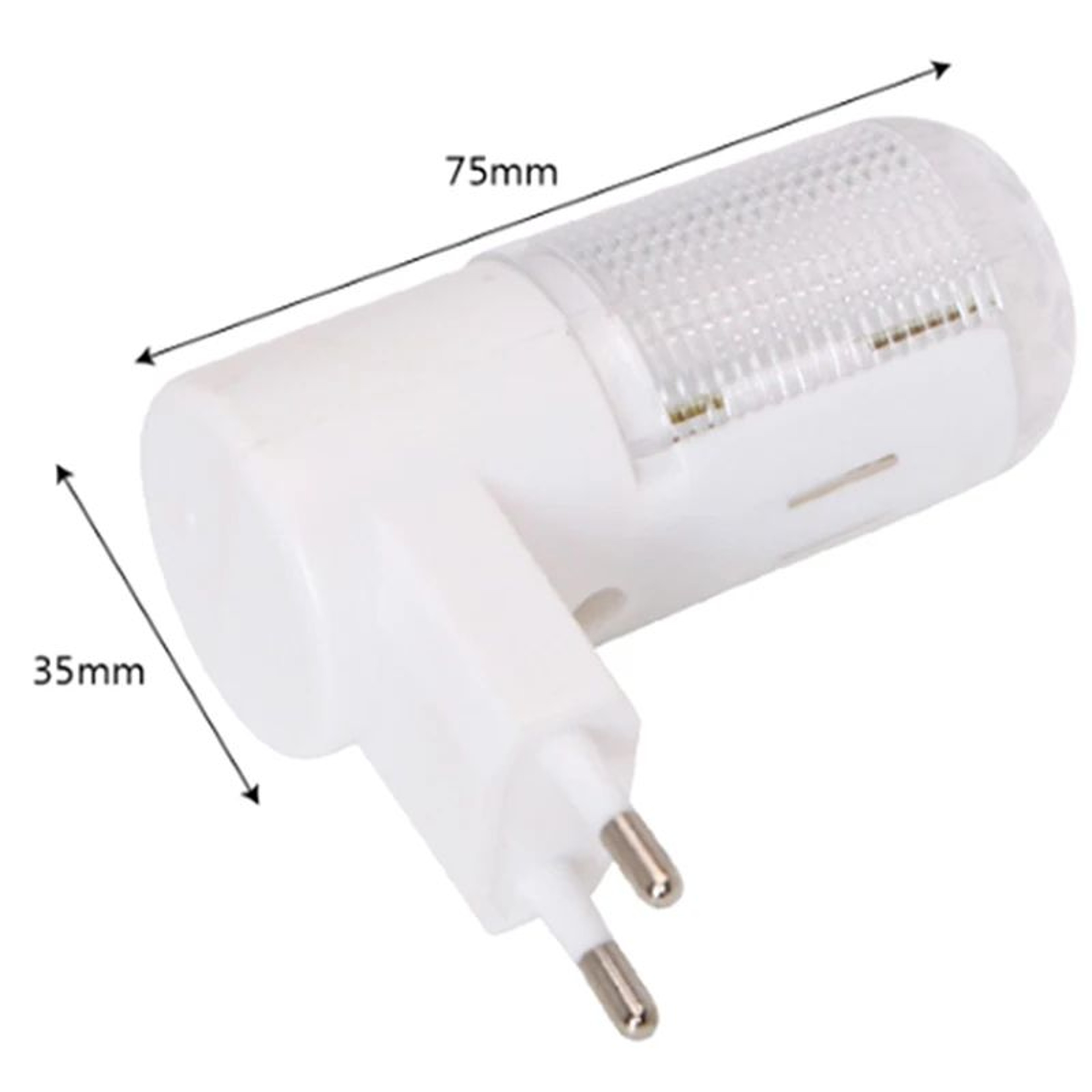 2 Piece LED Plug In Emergency Night Light 1