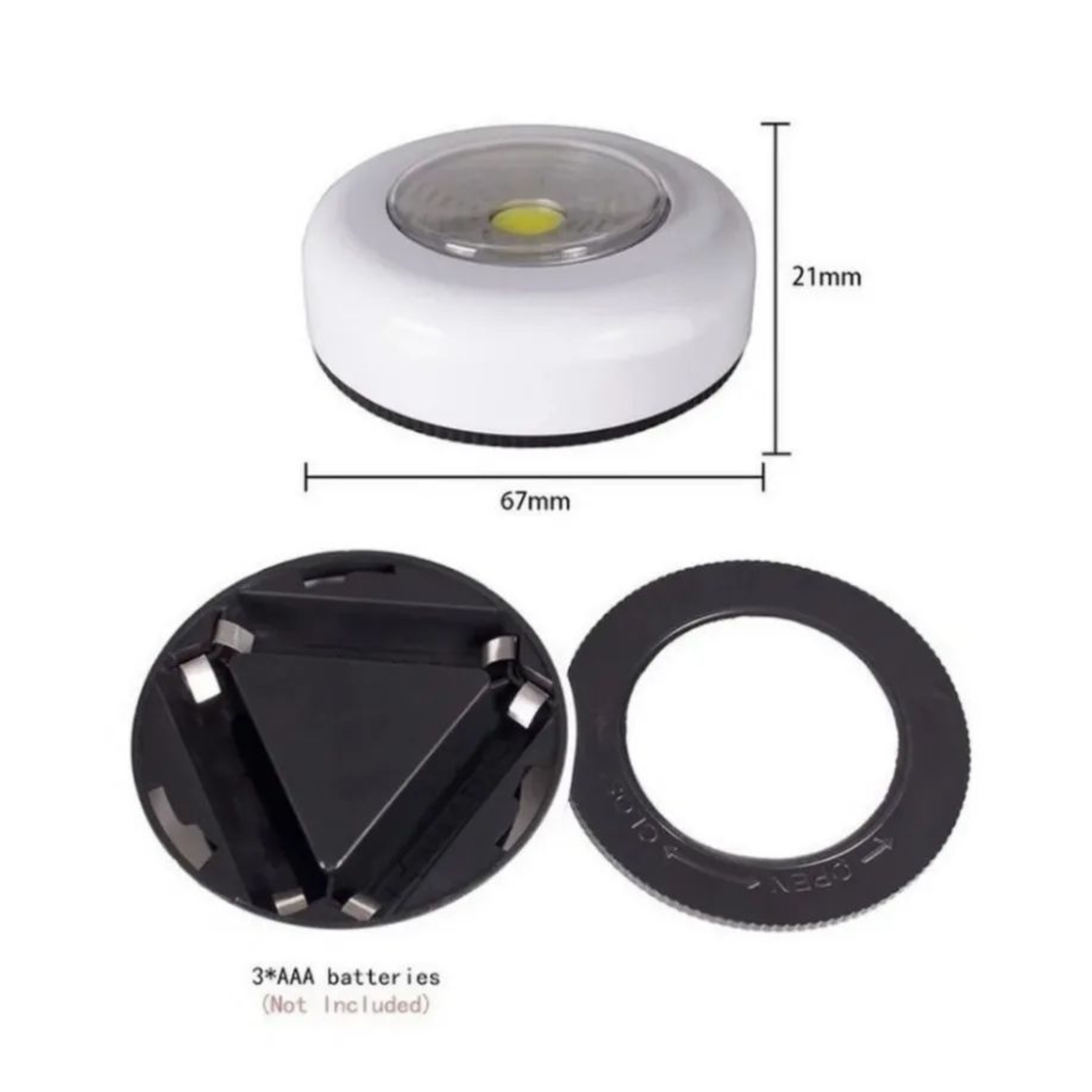 Portable Touch LED Cabinet Wall Light 0