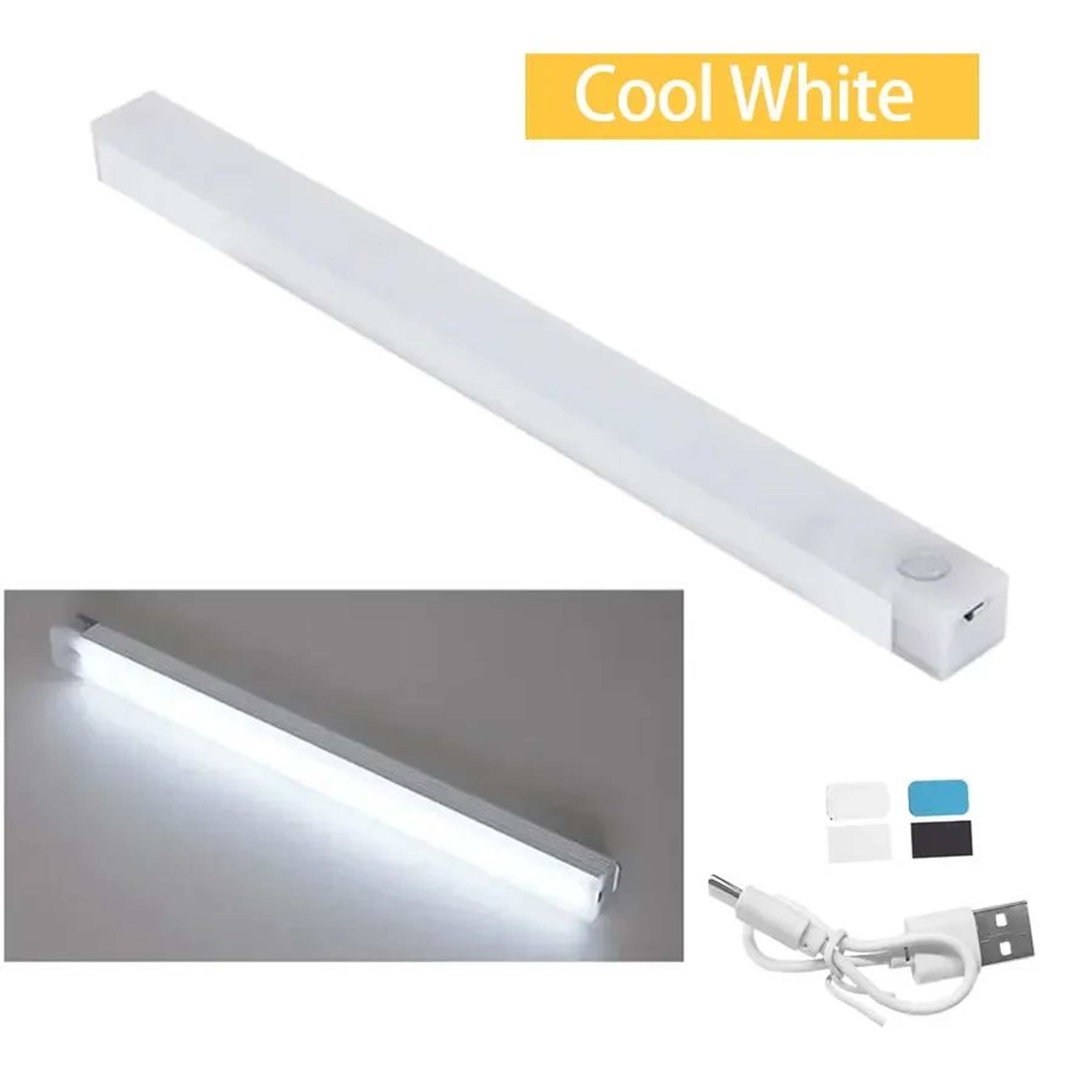 Rechargeable Motion Sensor LED Bar Light 6