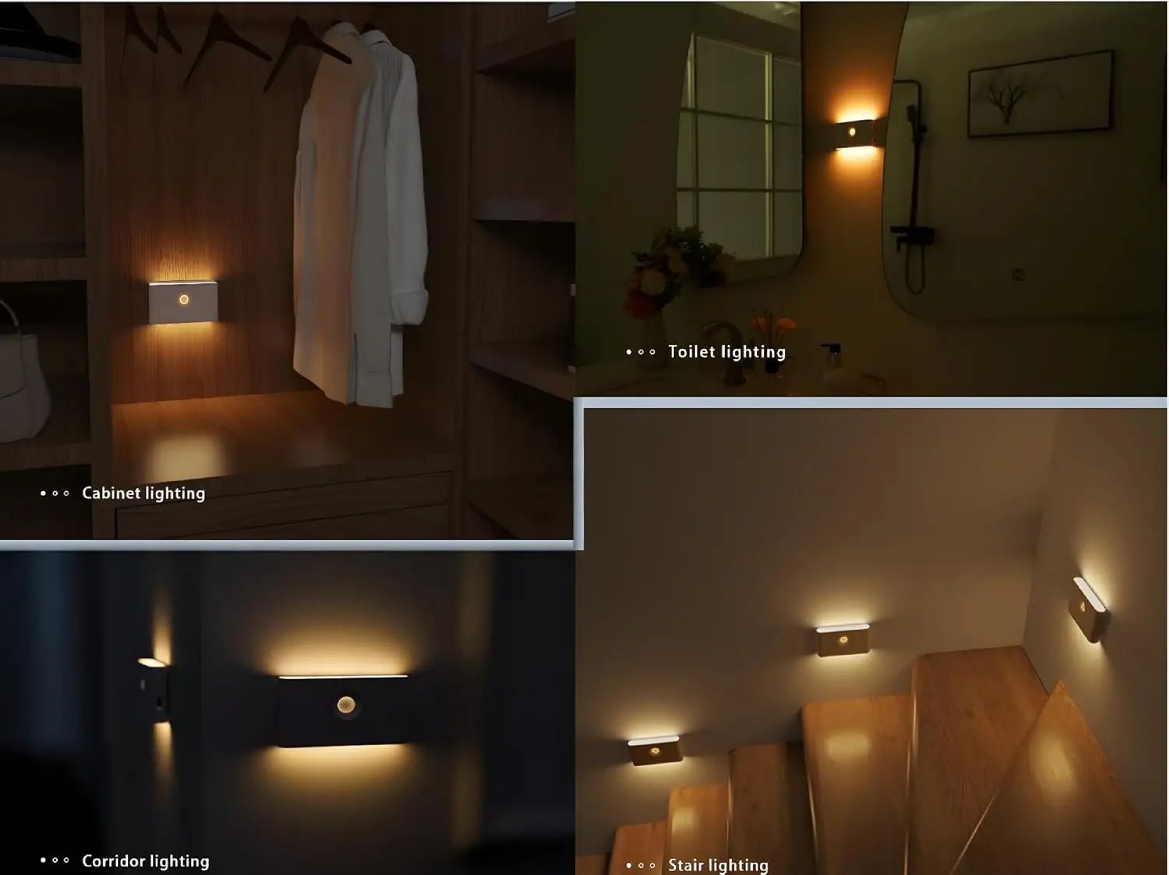 Side Glow Magnetic Motion Sensor Night Light 5