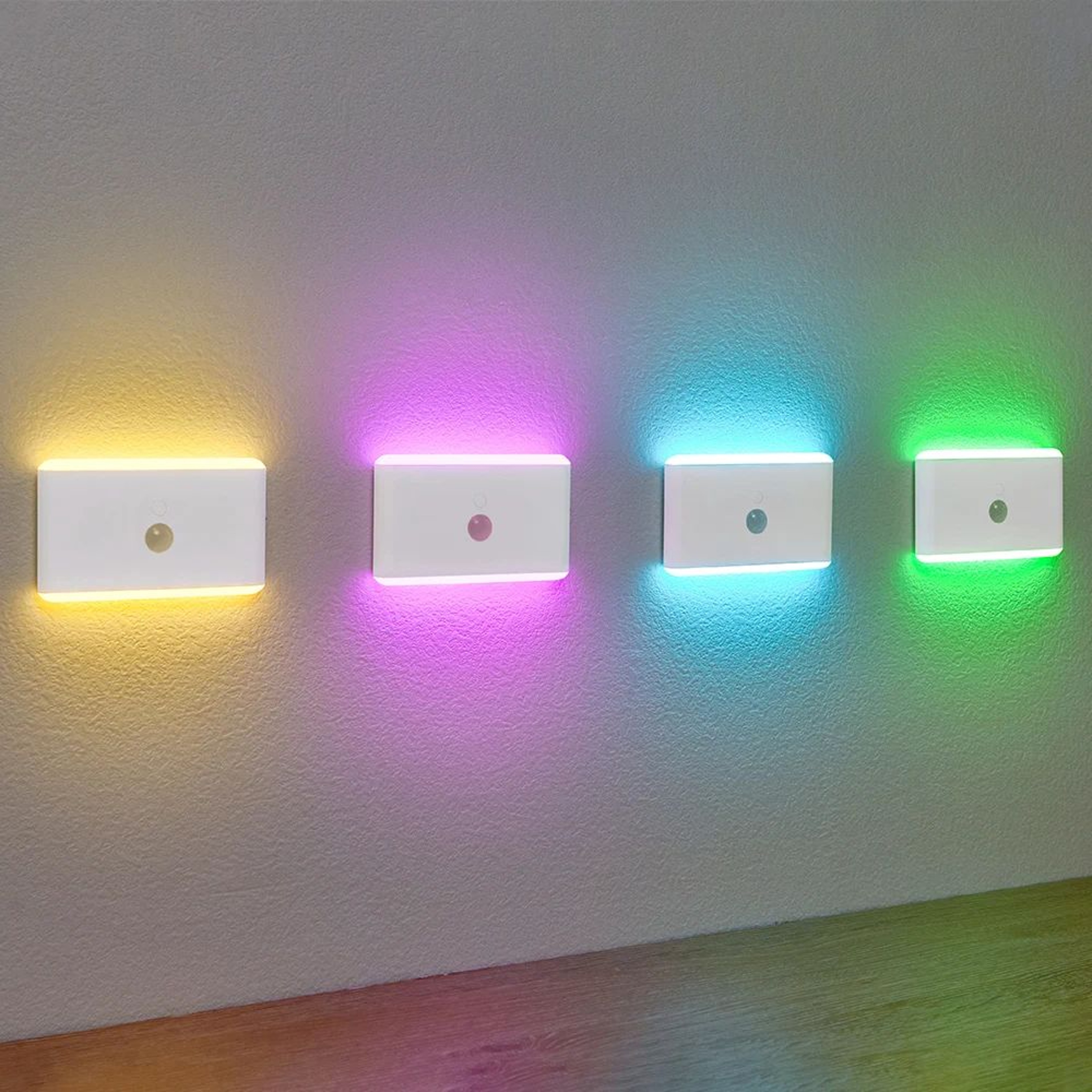 RGB Gradient Smart Motion Sensor Night Light 0