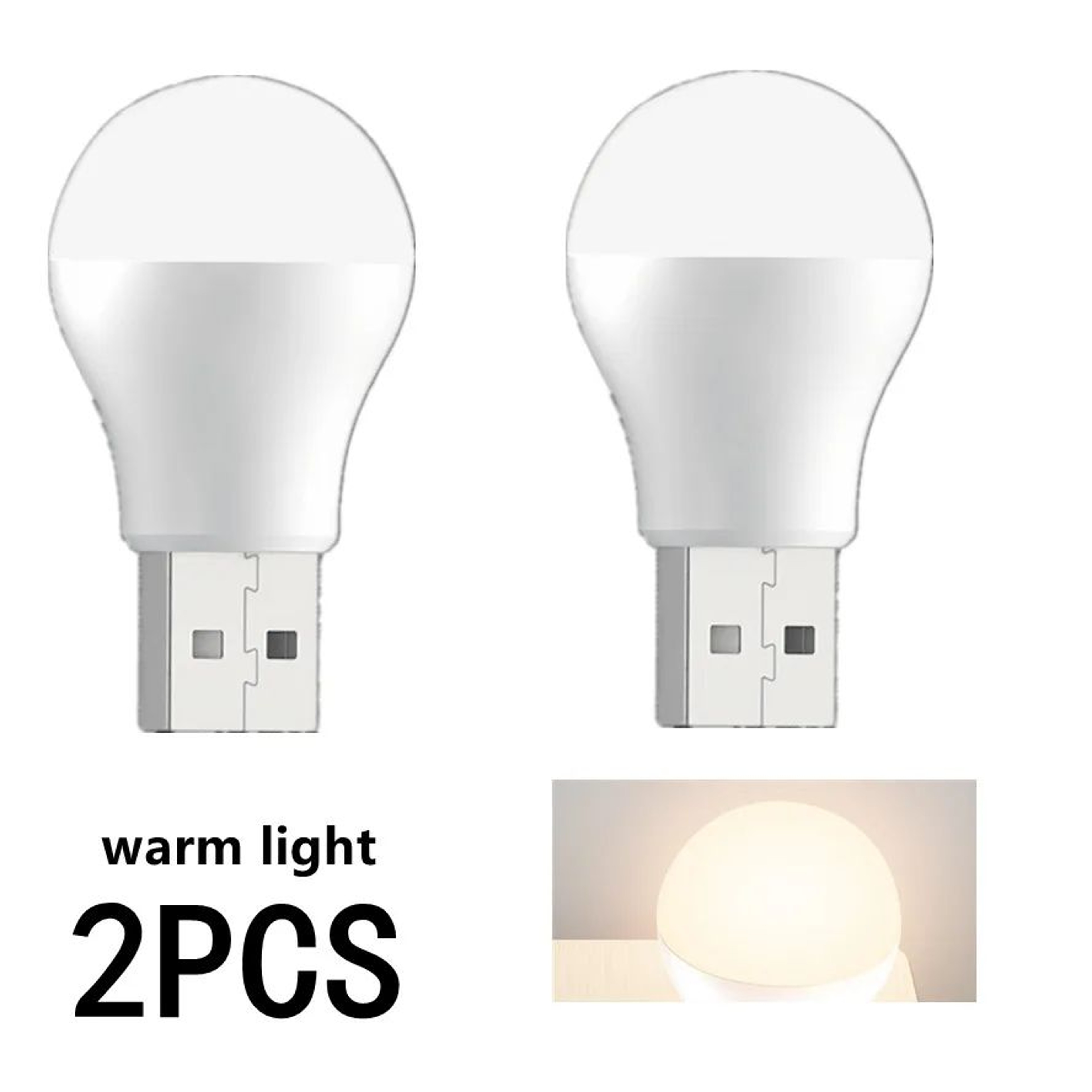 Flexible USB LED Reading Light 8