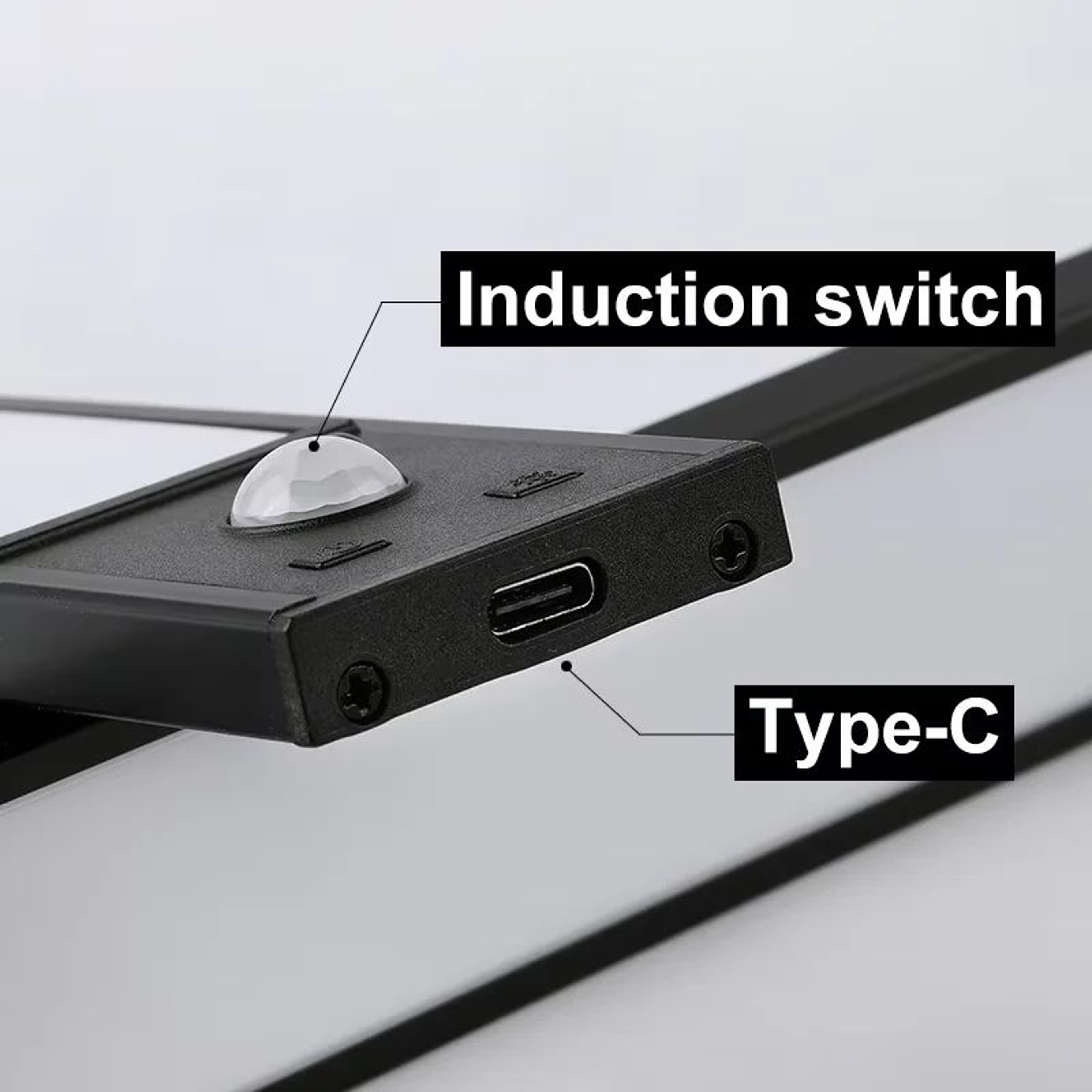 Wall Mounted Type C Motion Sensor Bar Light 2