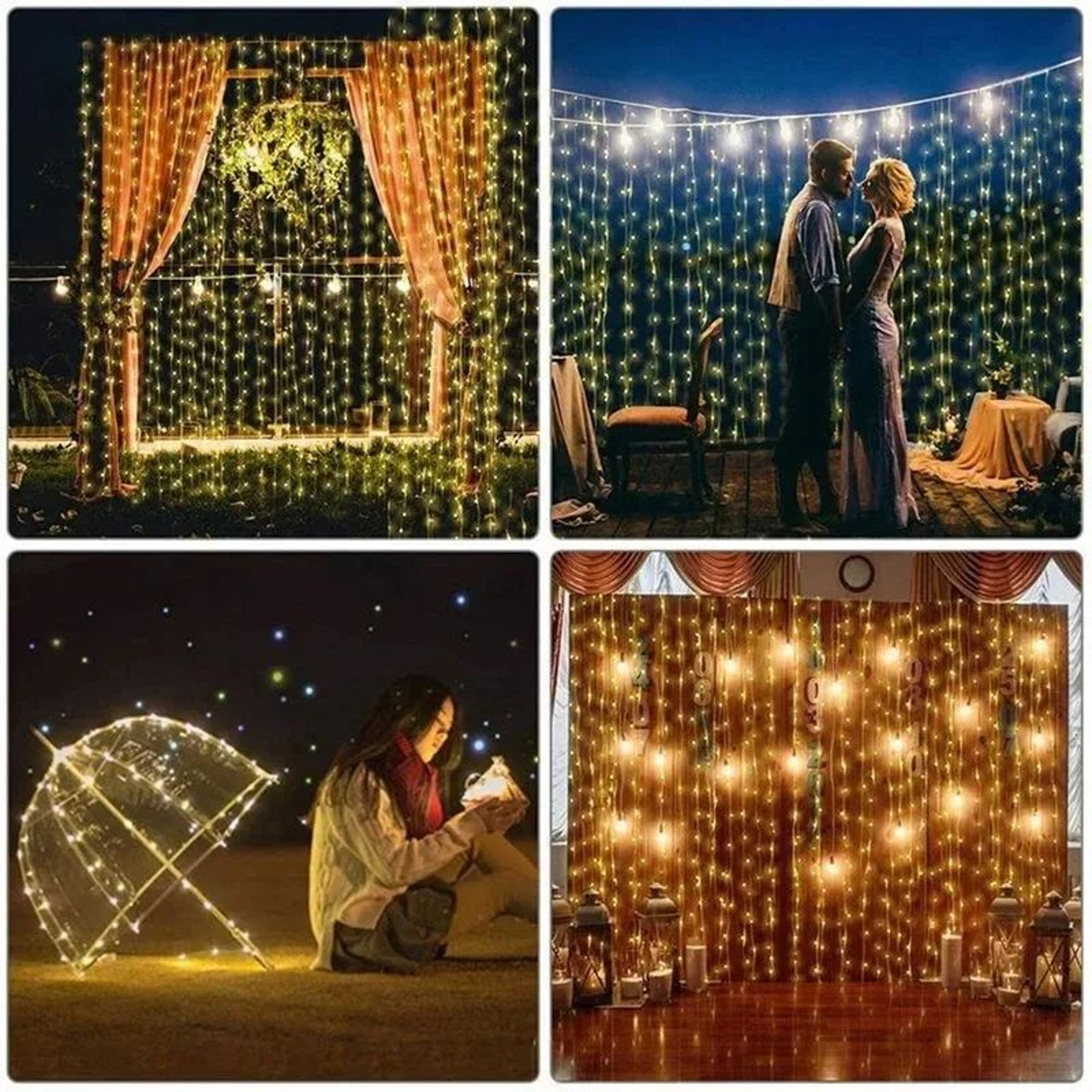 USB Window Fairy Lights With Remote 4