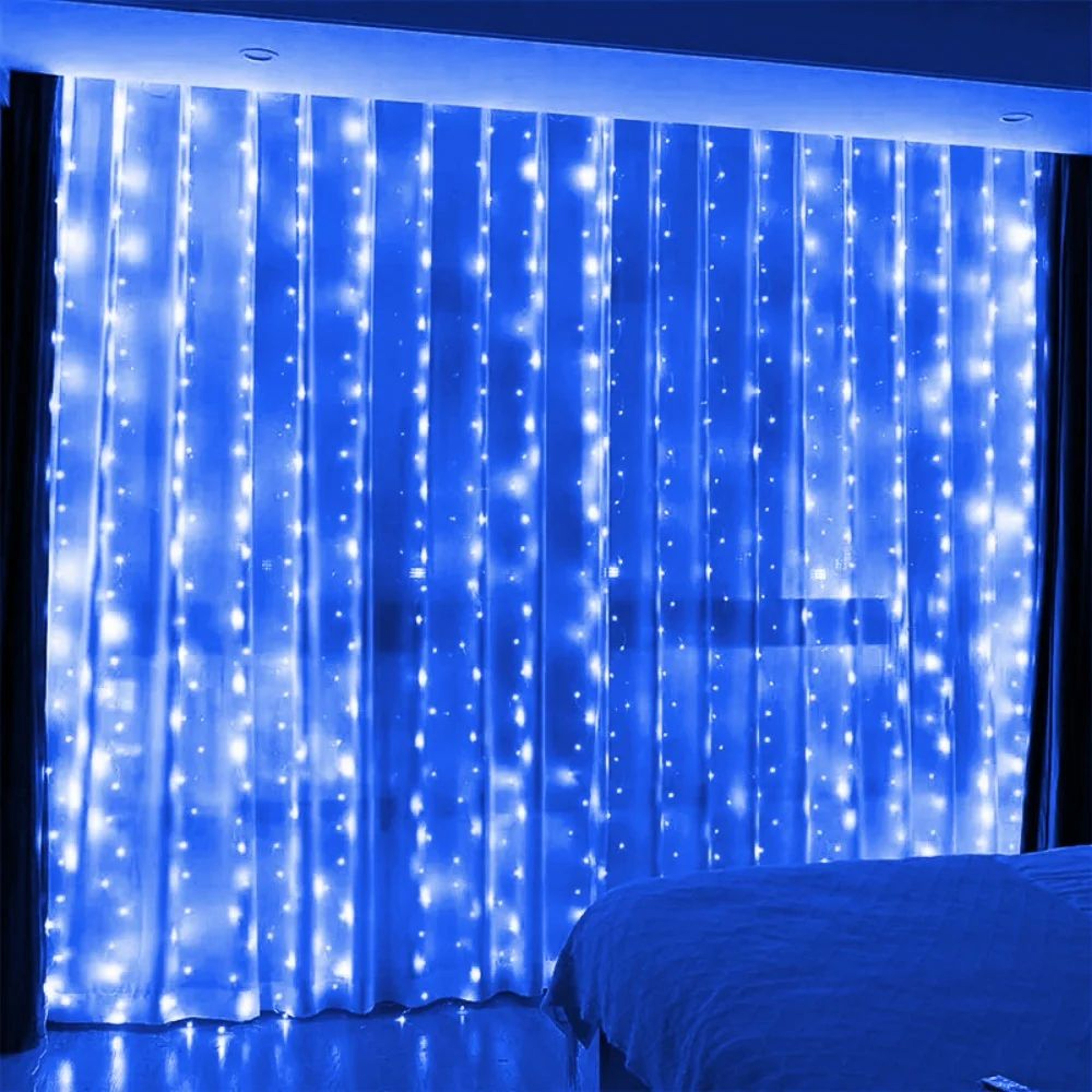 Eight Mode USB Holiday Curtain Lights 13