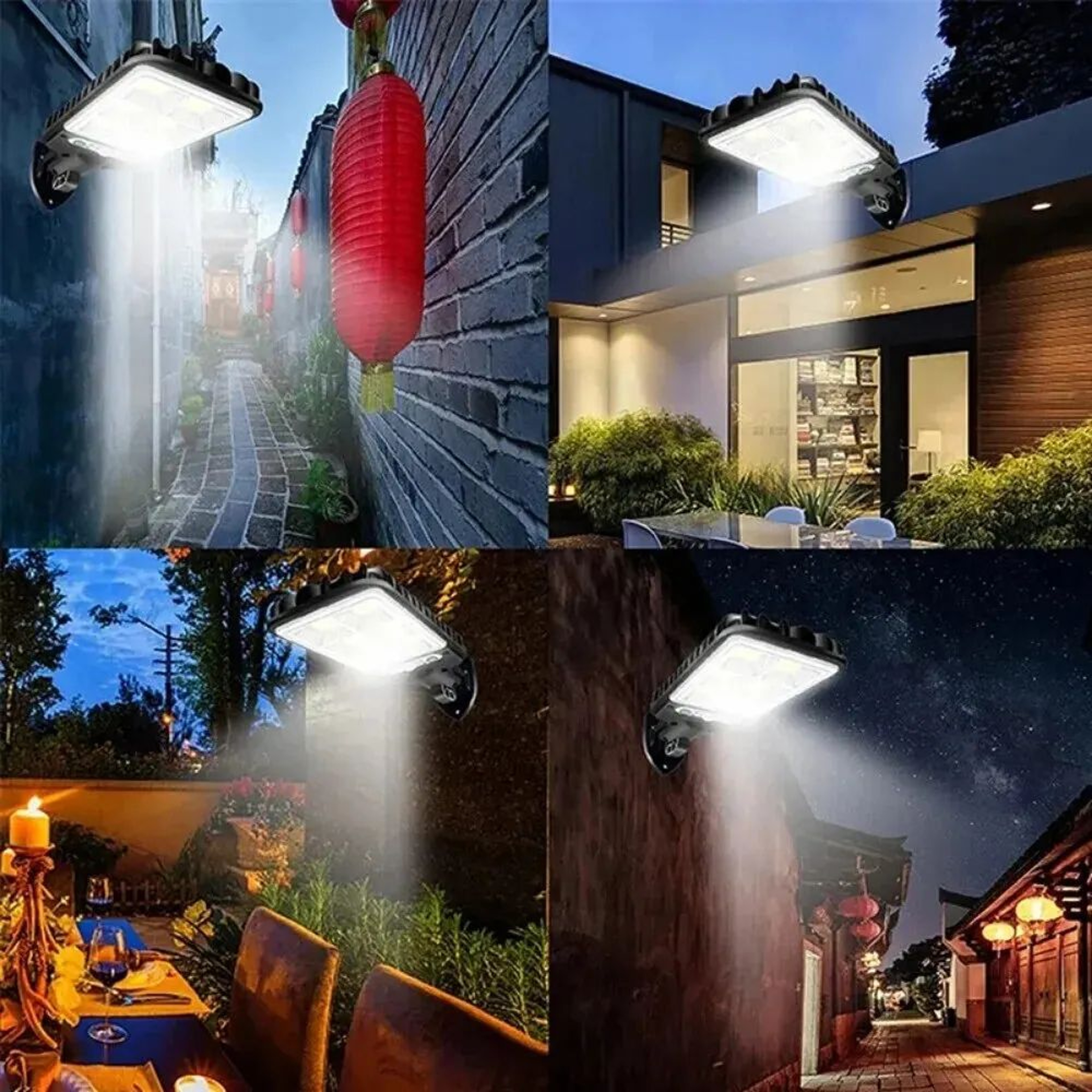 Solar Motion Sensor Wall Light 5