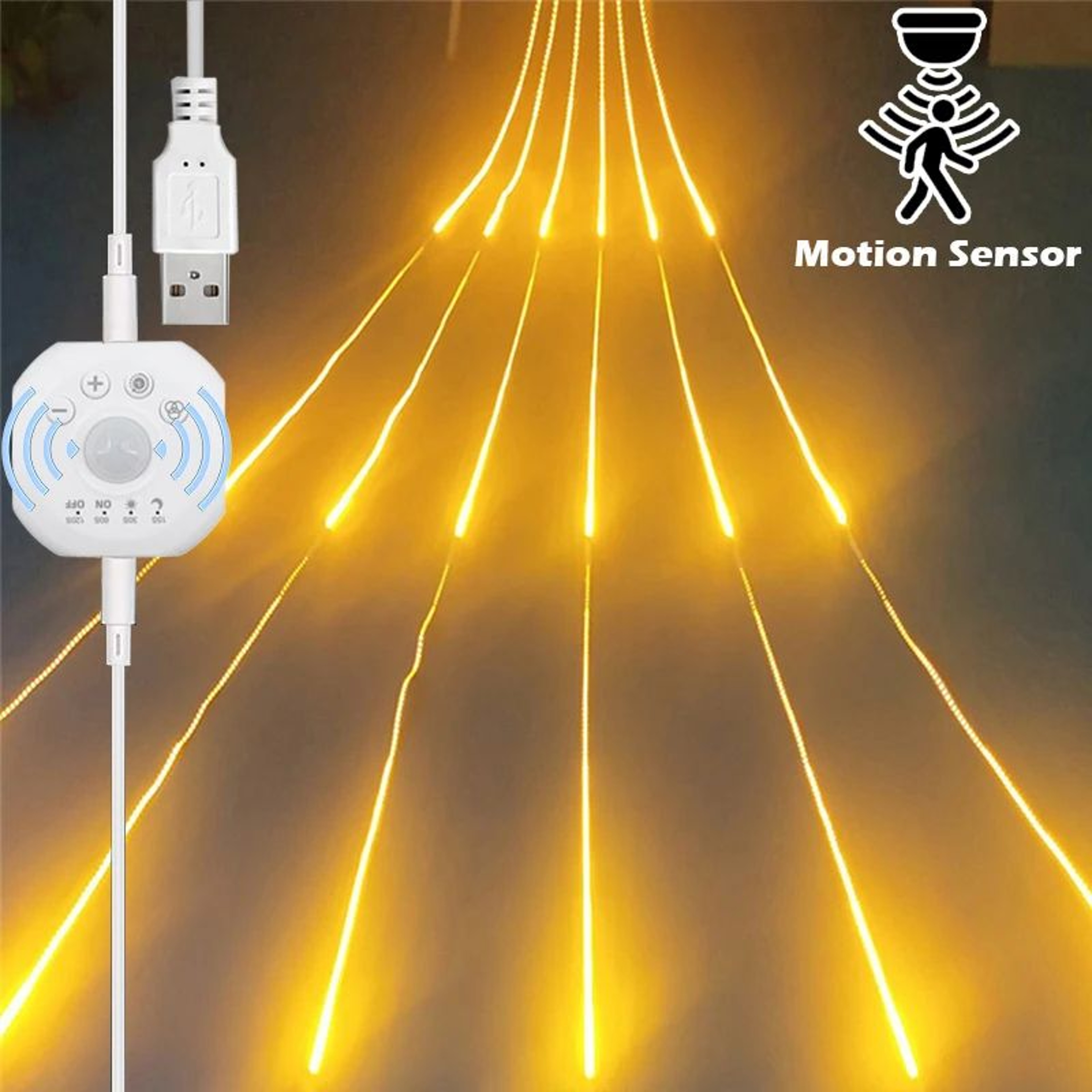 Motion Sensor Chase Effect LED Strip Lights 0