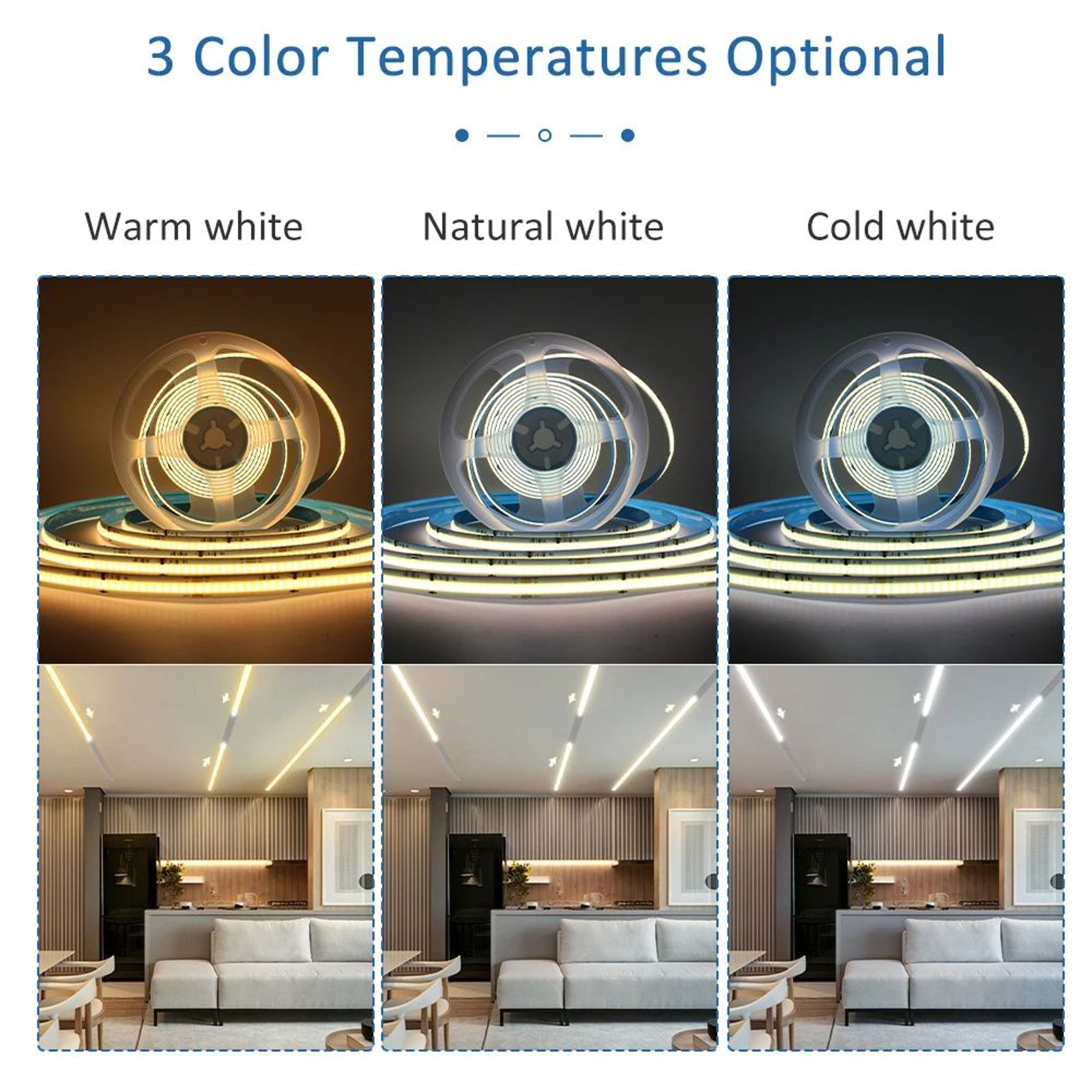 WS2811 Motion Sensor Stair LED Strip Lights 2