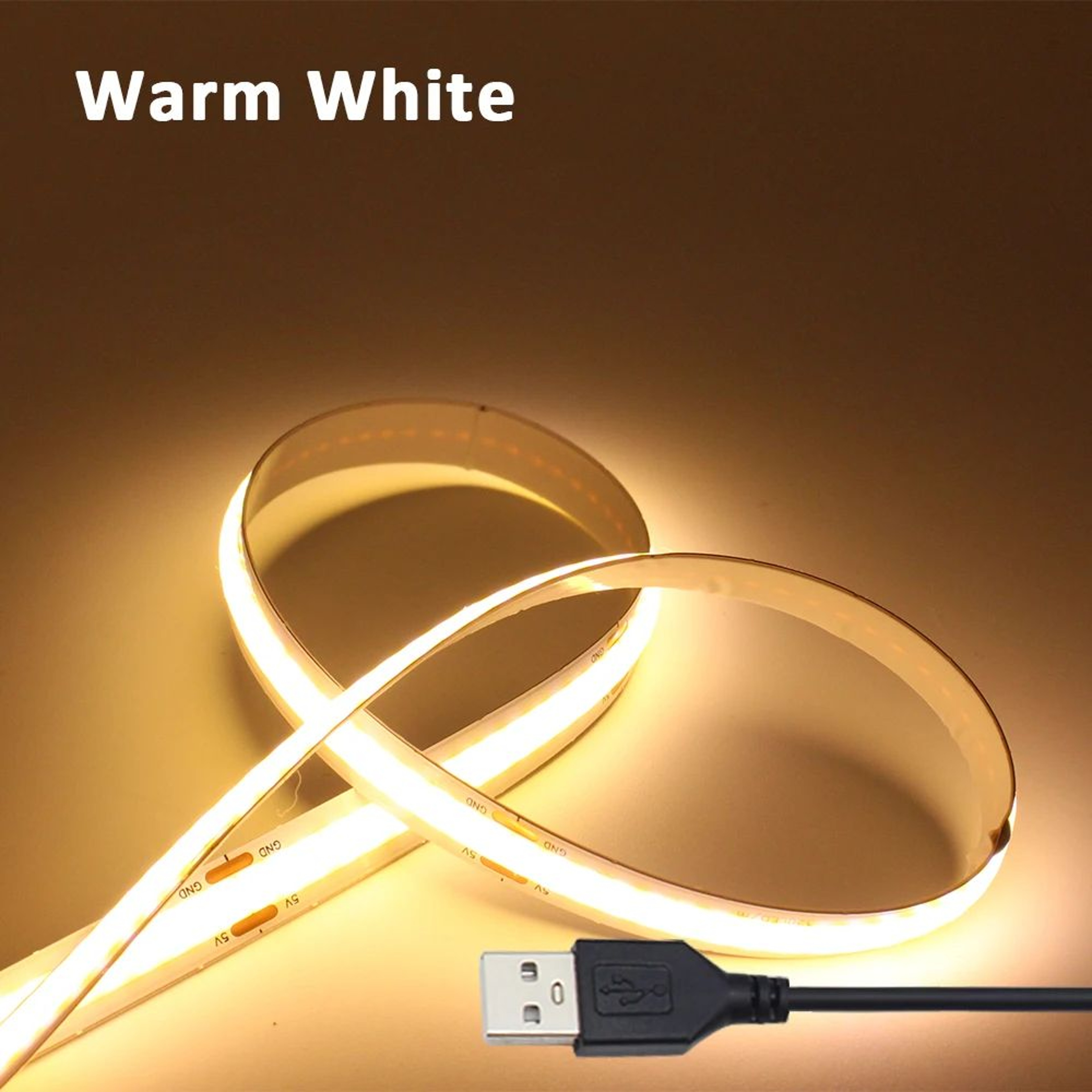 Dimmable USB COB Light Strip 6