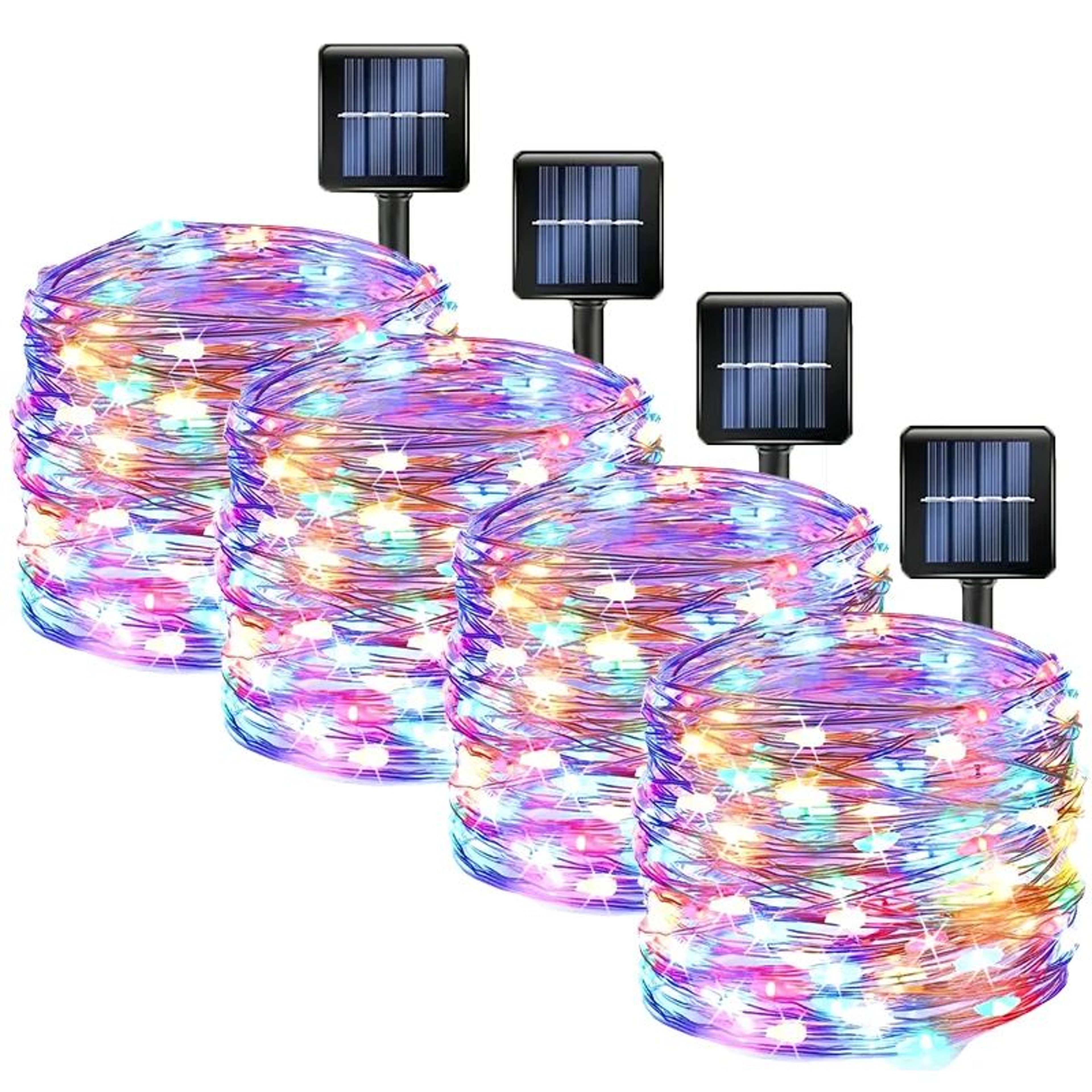 Eight Mode Solar Copper Wire Fairy Lights 8