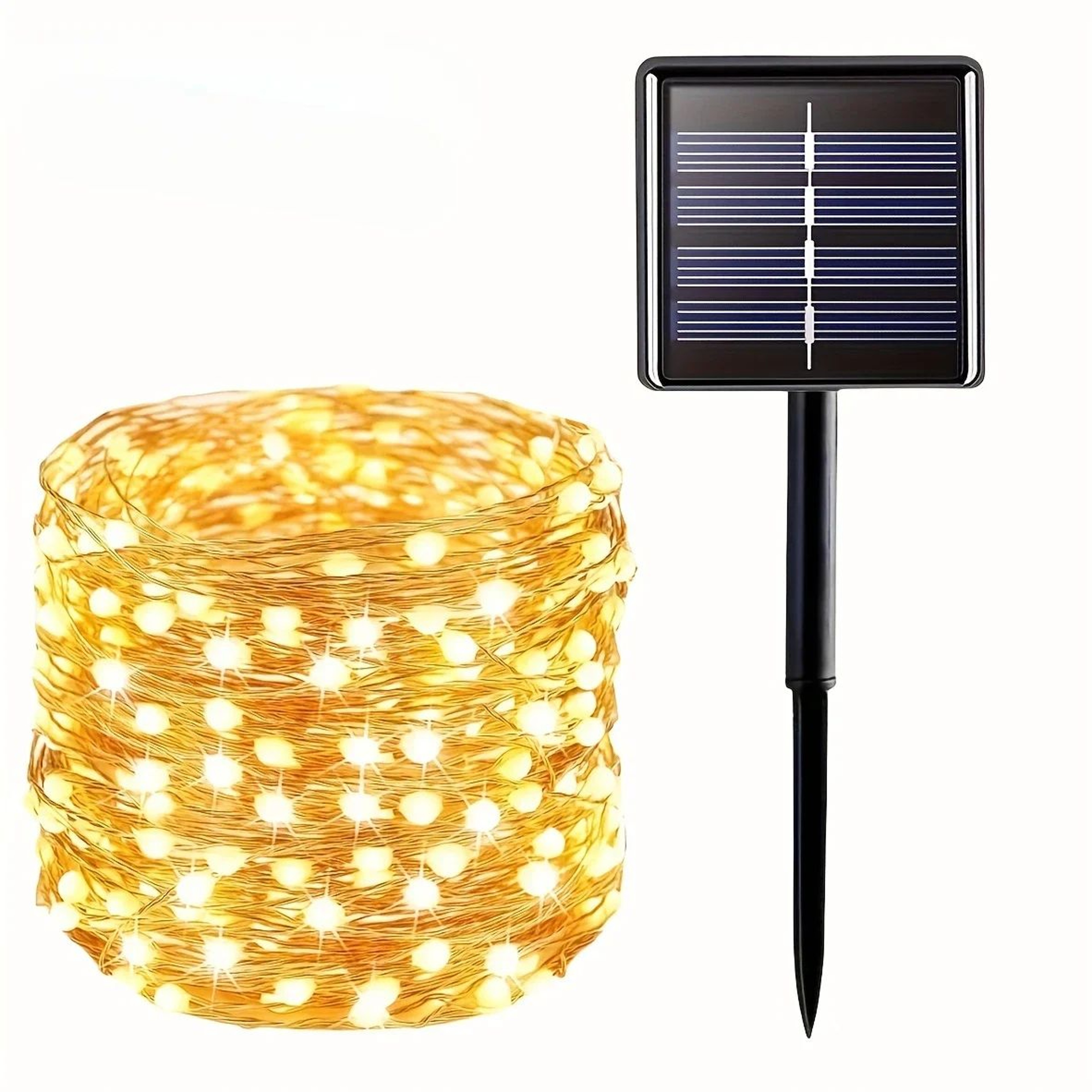 Eight Mode Solar Garden String Lights 6