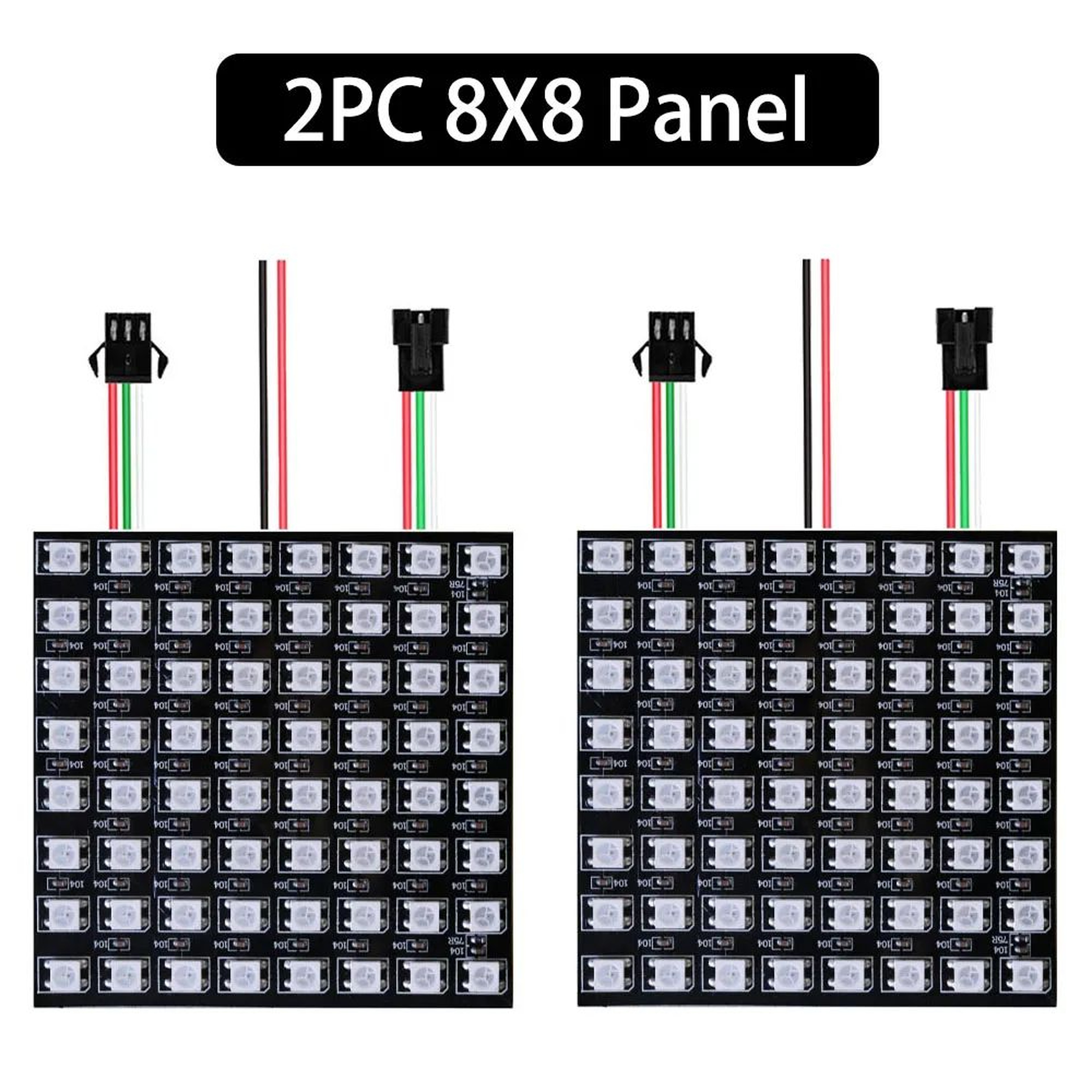 WS2812B Flexible RGB Pixel Matrix Panel 9