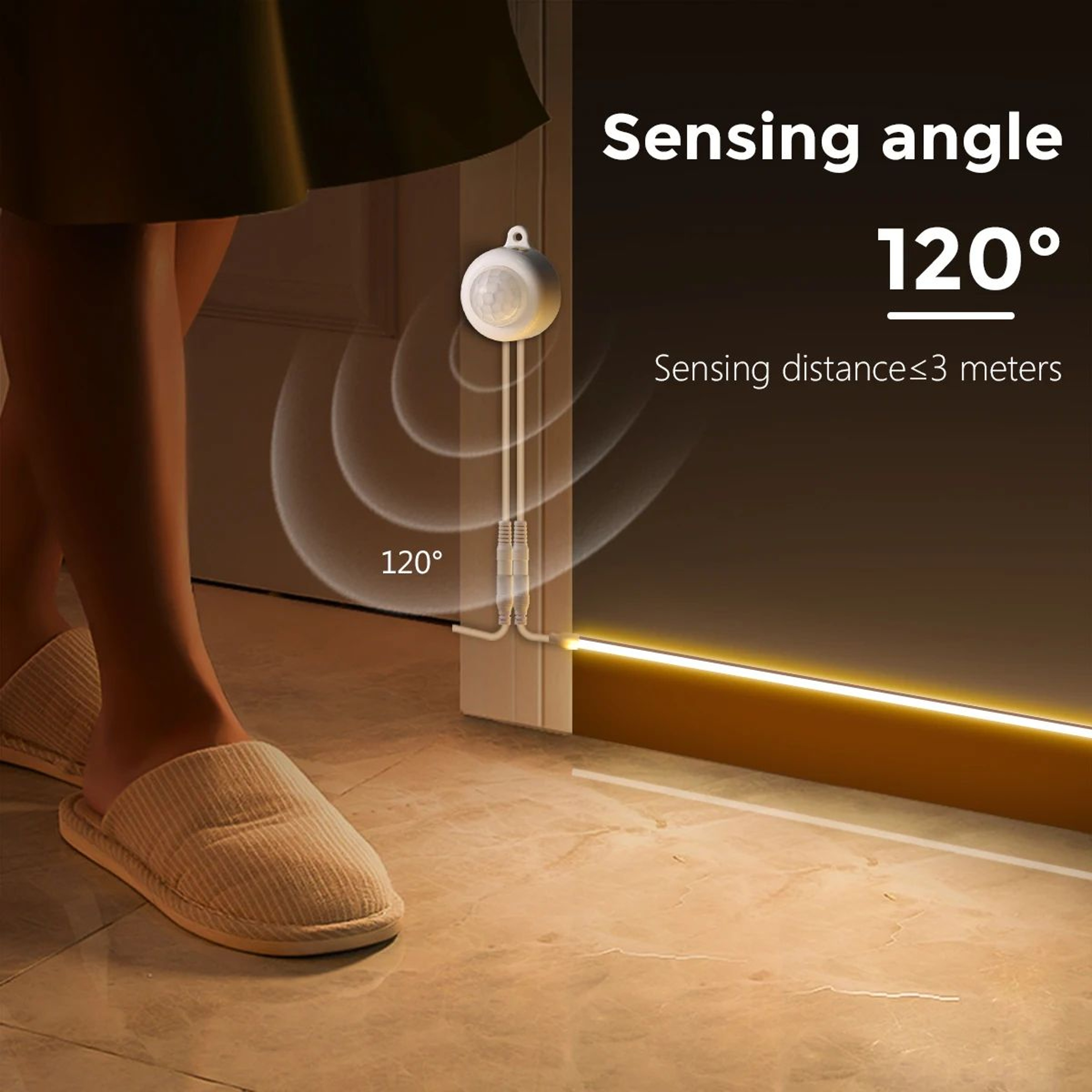PIR Motion Sensor Neon LED Strip 3