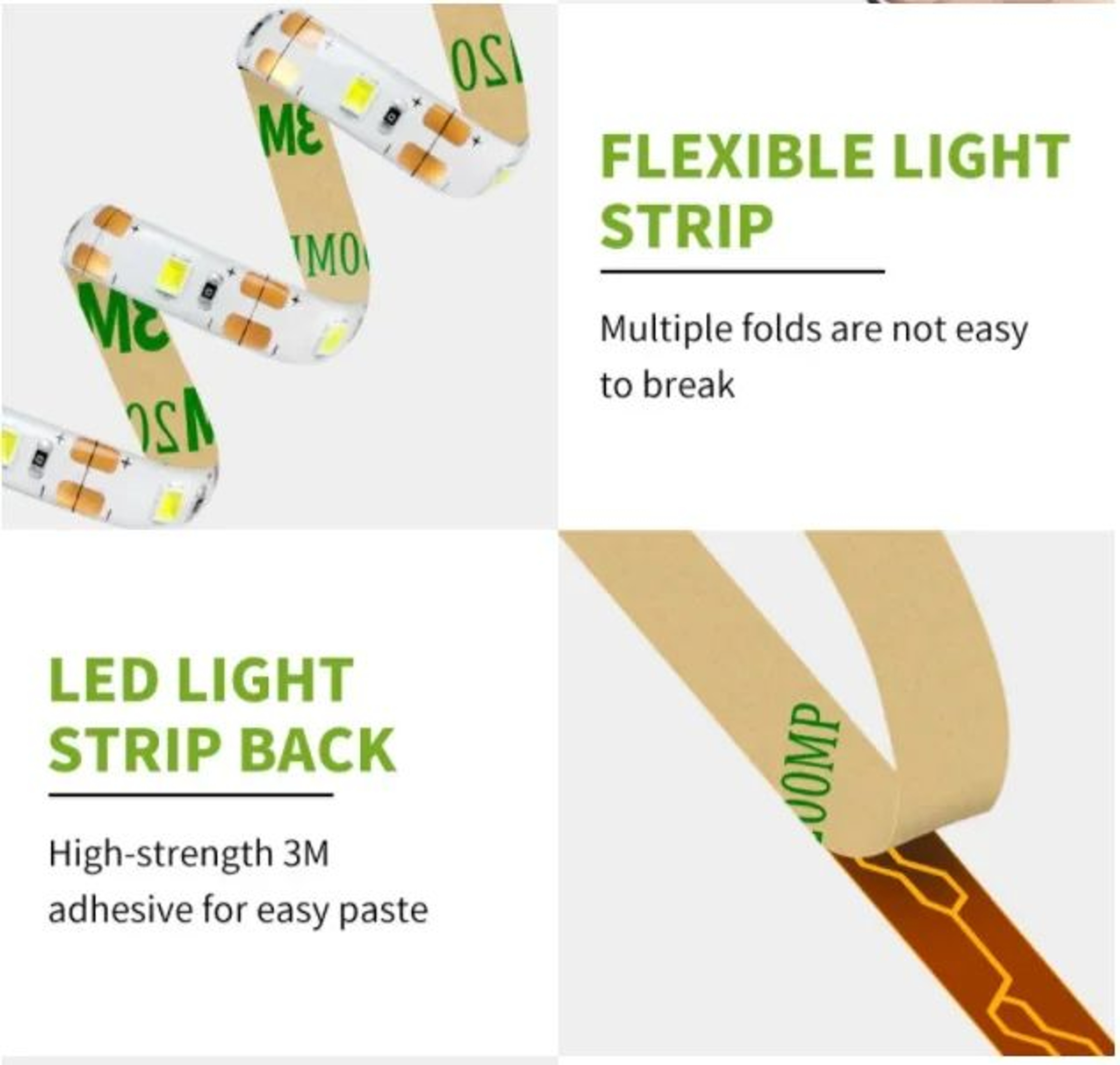 SMD3528 USB Ambient LED Strip Lights 2
