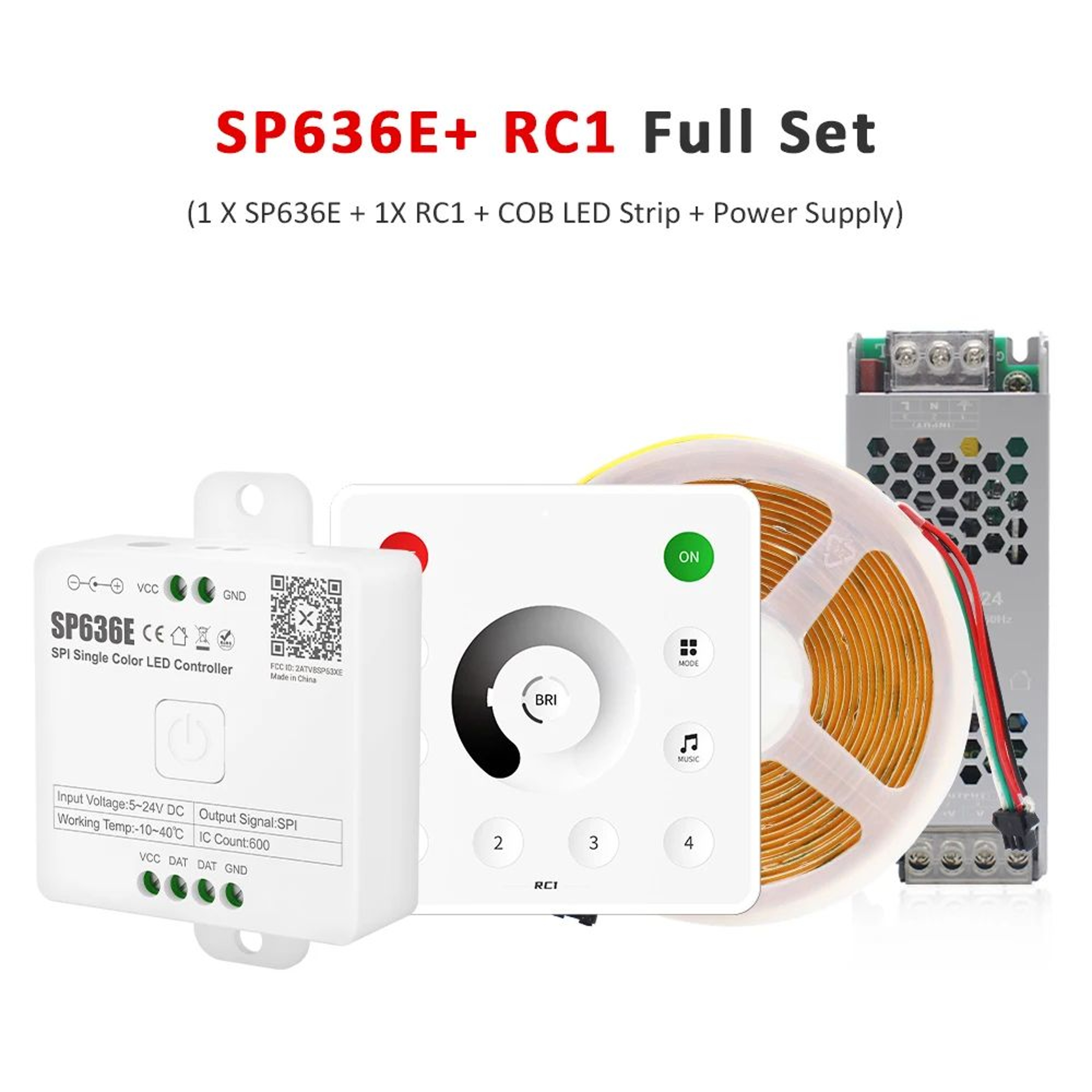 WS2811 Running Water COB LED Strip 9