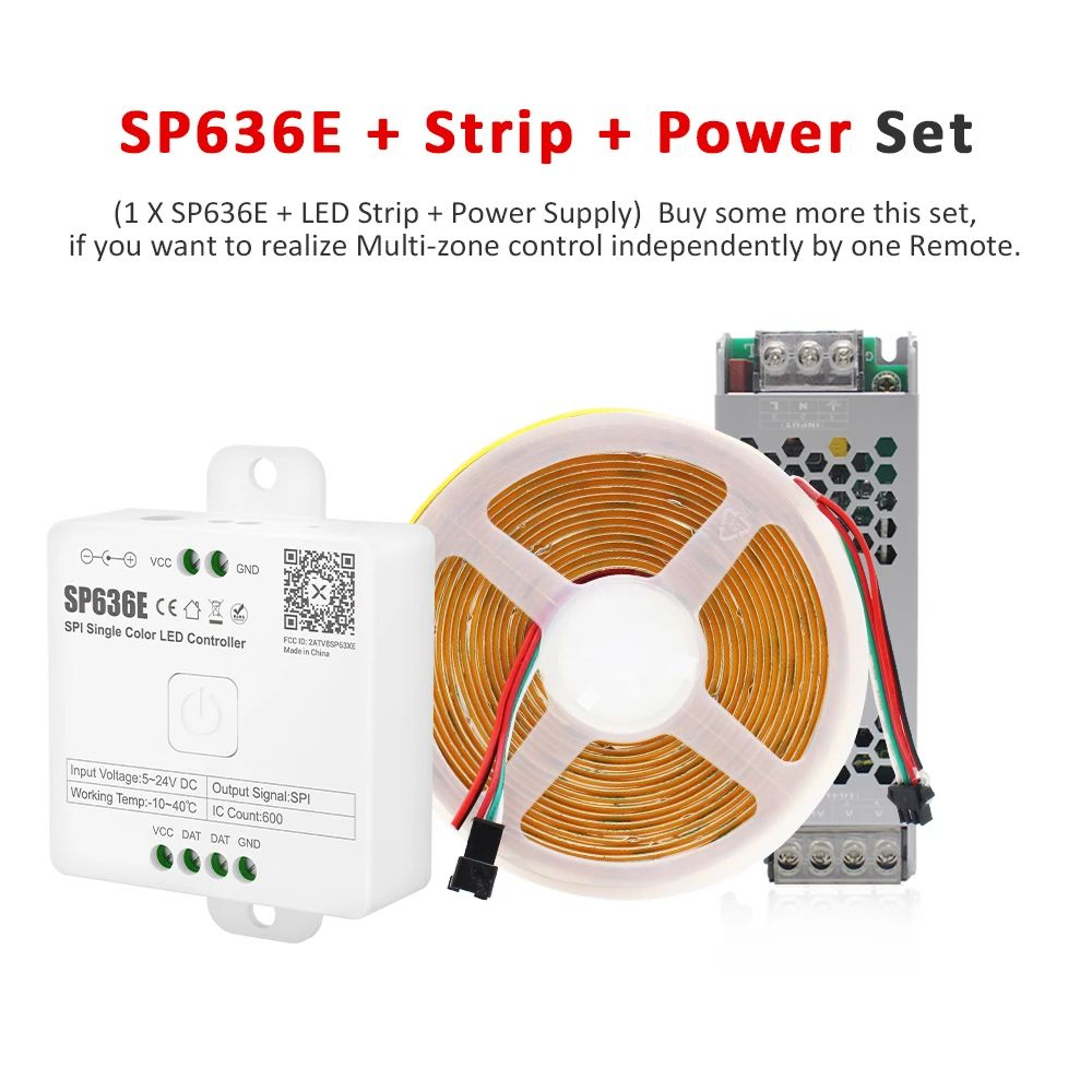 WS2811 Running Water COB LED Strip 11