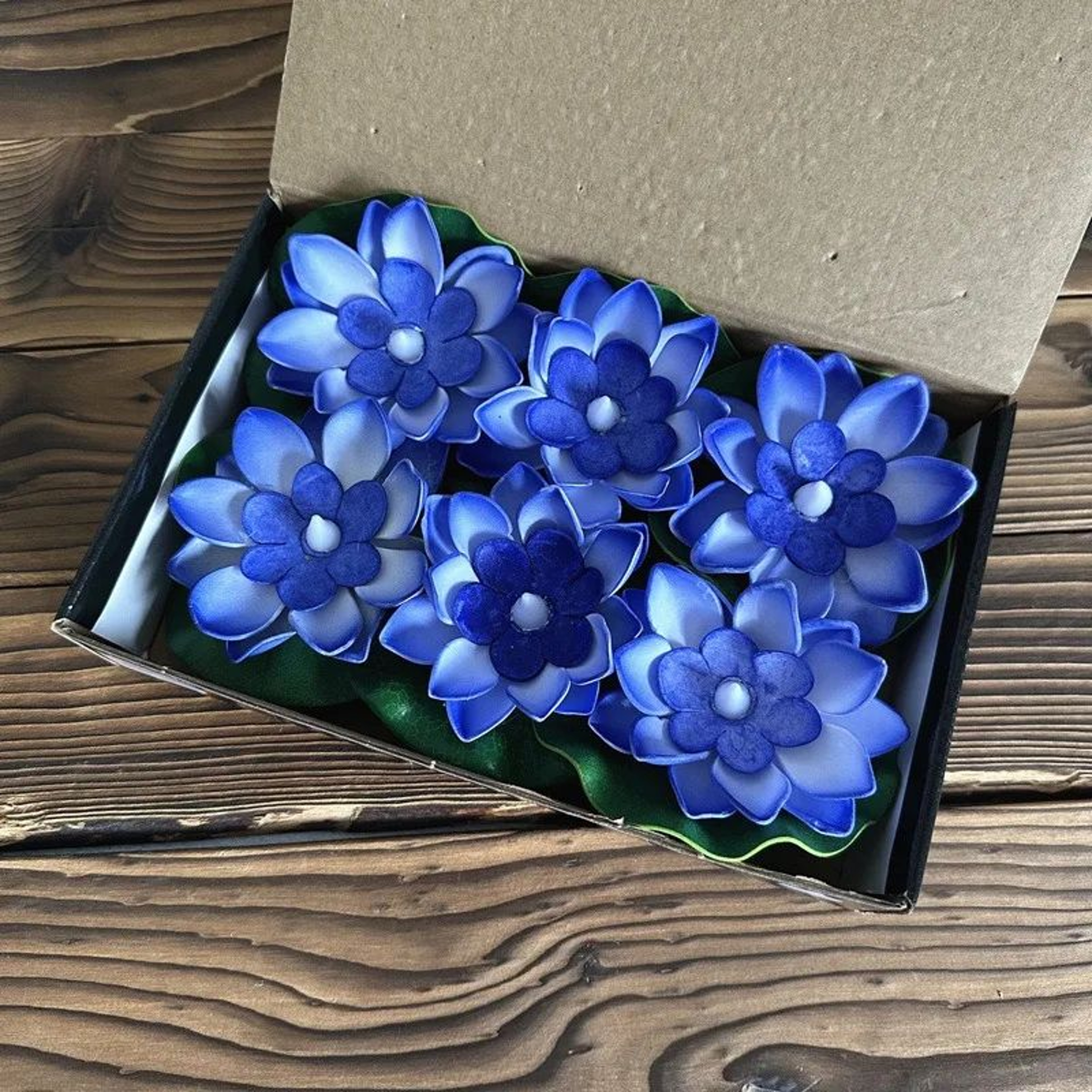 Multicolor Floating Lotus LED Lights 7
