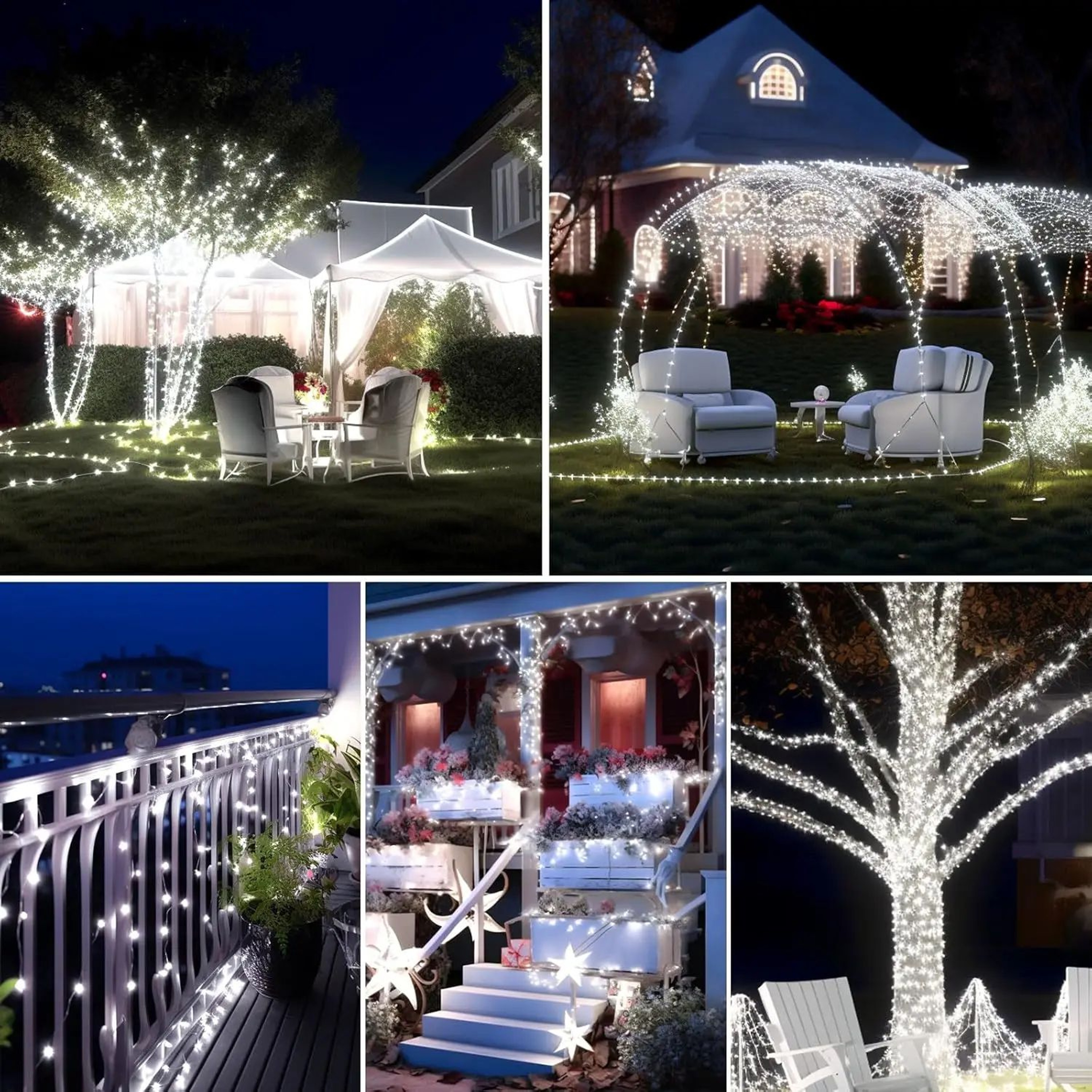 IP65 Eight Mode Solar Fairy Lights 2