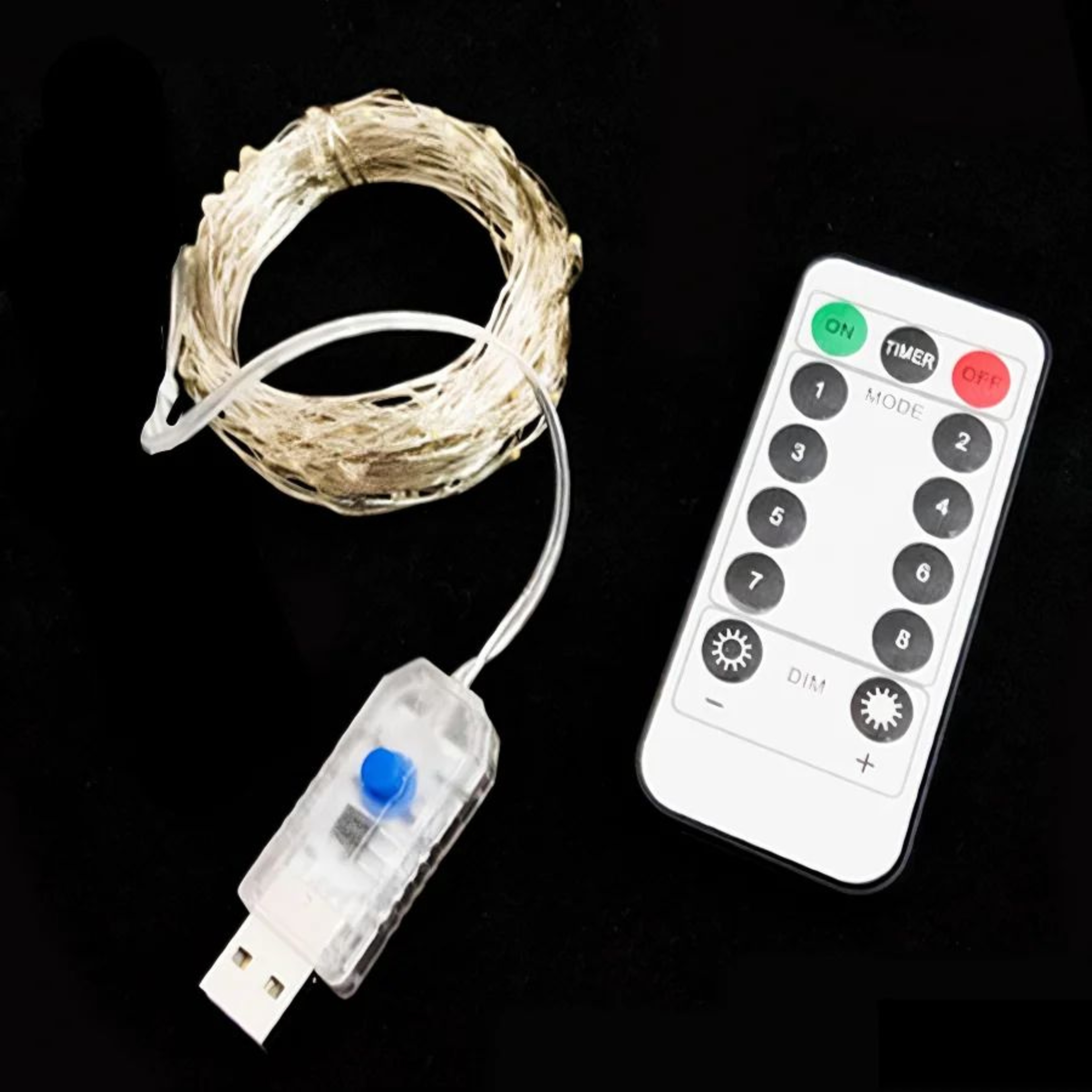 Eight Mode USB Fairy String Lights 0