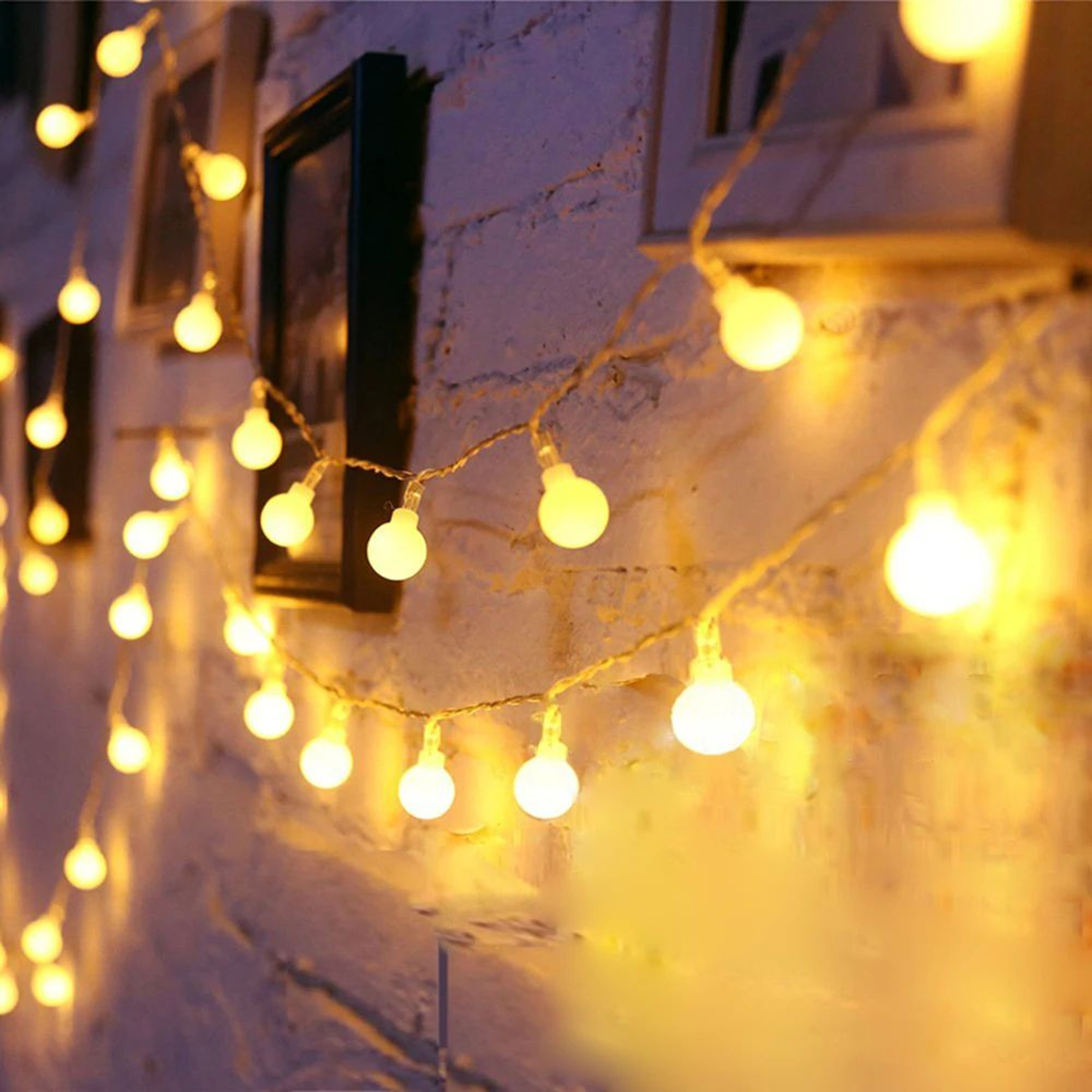 GlowSphere LED Ball Fairy String Lights 0