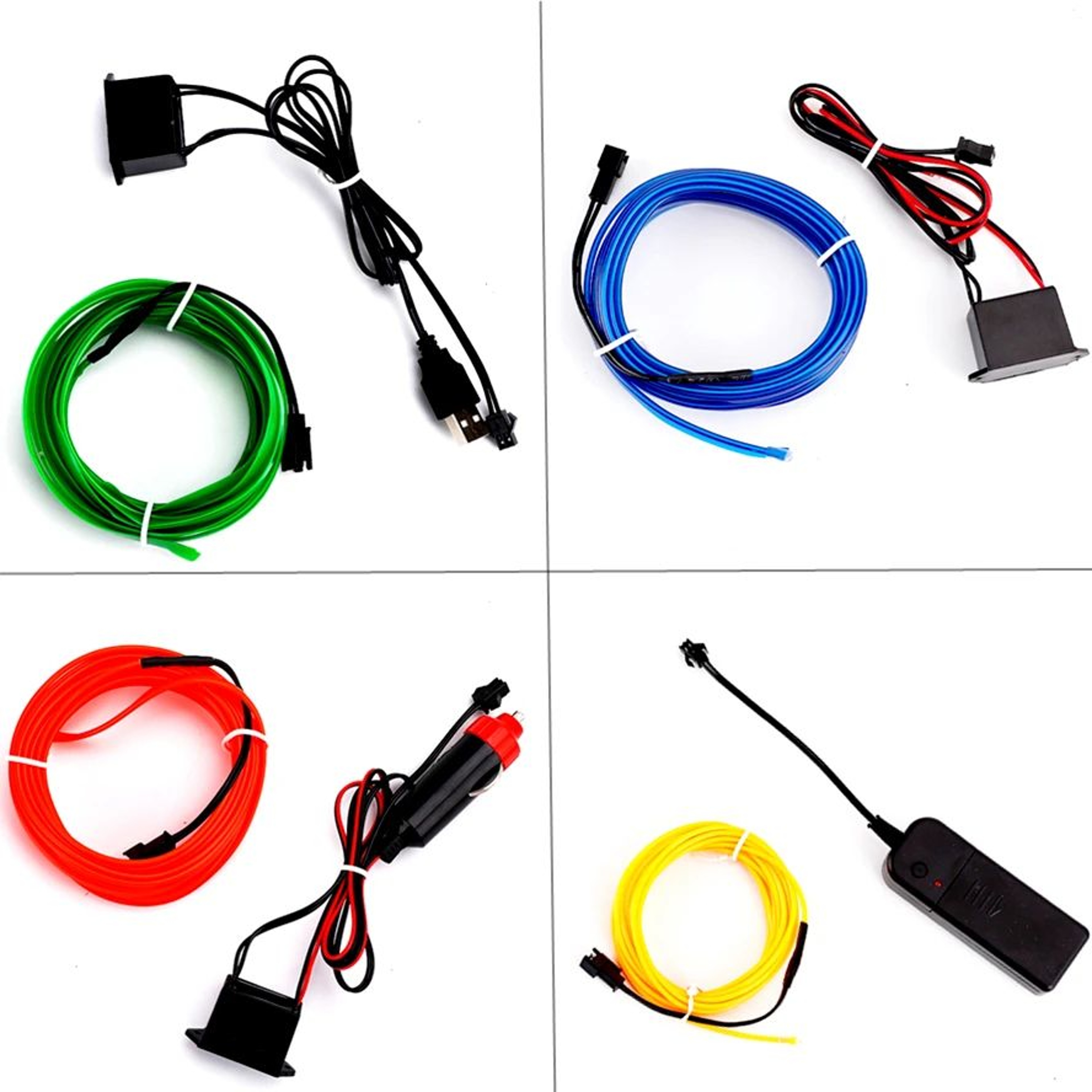 FlexGlow Neon EL Wire Lights 0