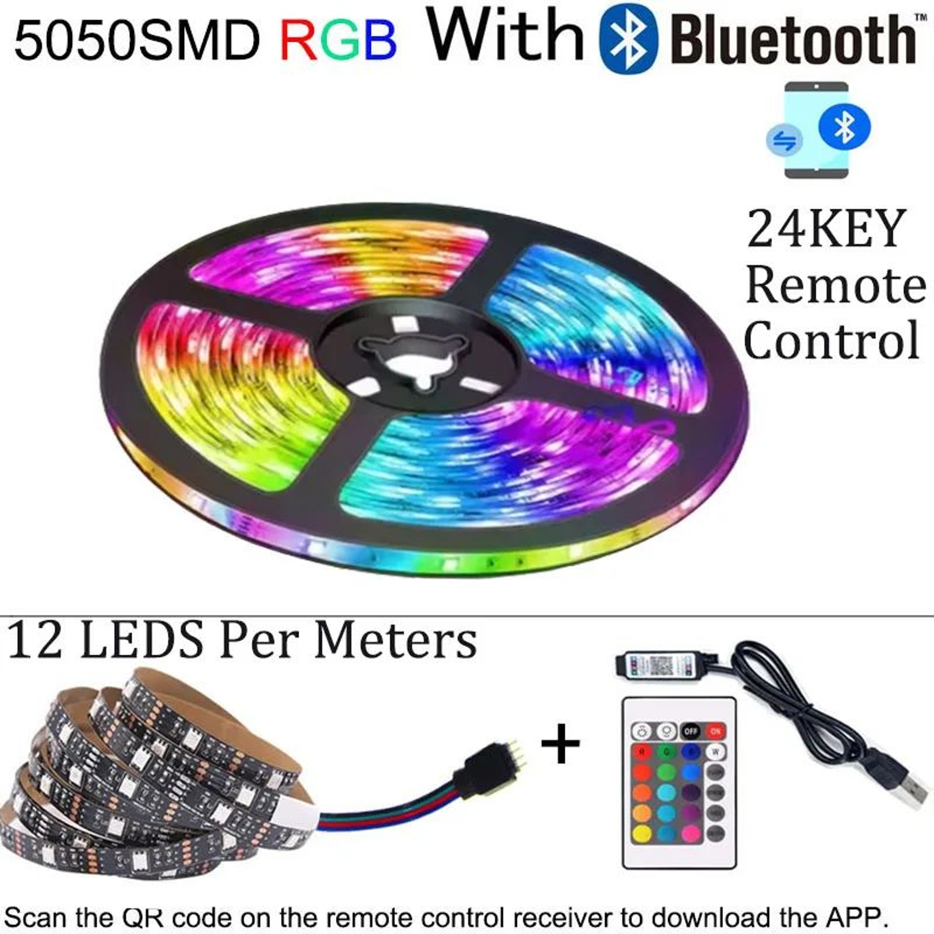 LumaFlex USB LED Strip Light 20