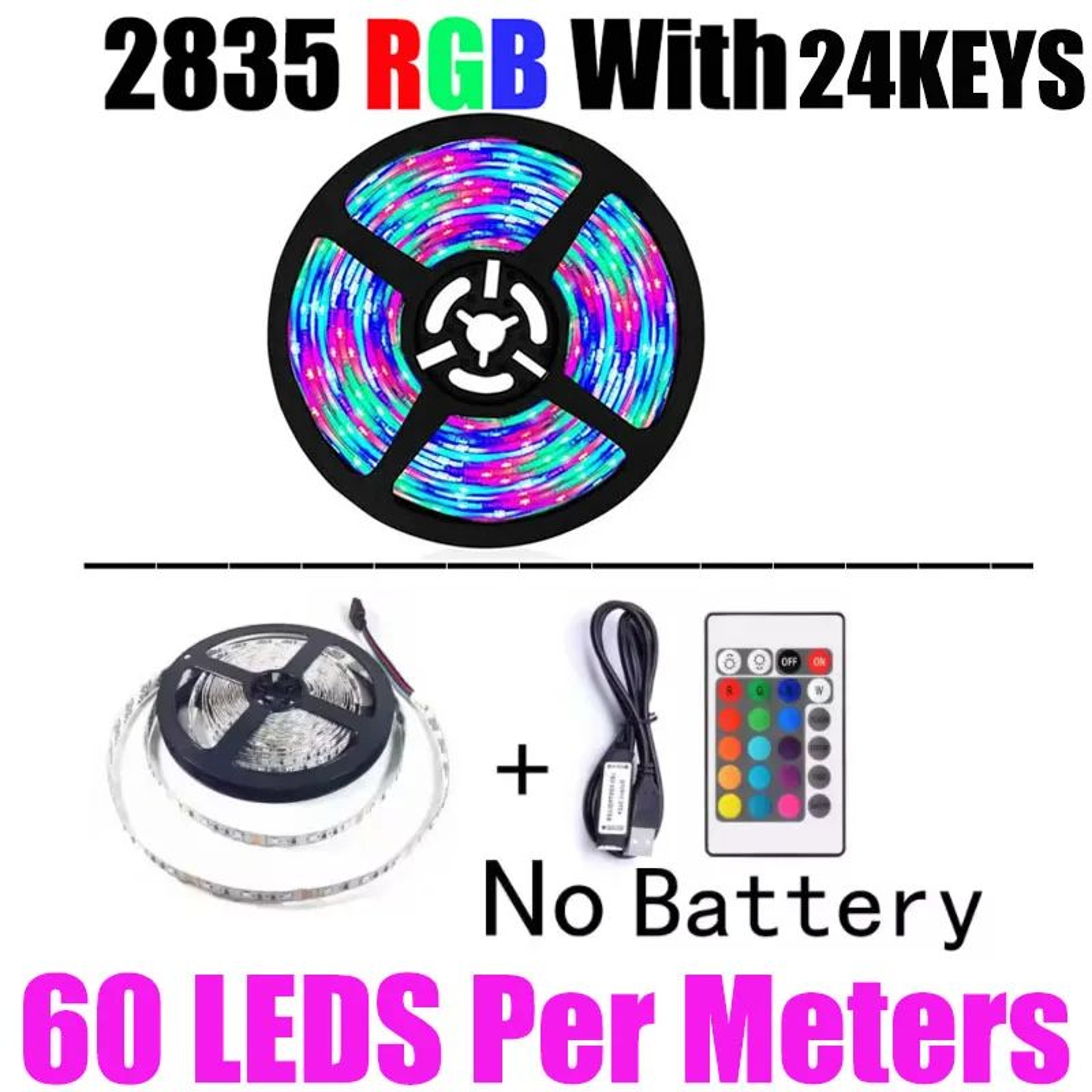 LumaFlex USB LED Strip Light 12