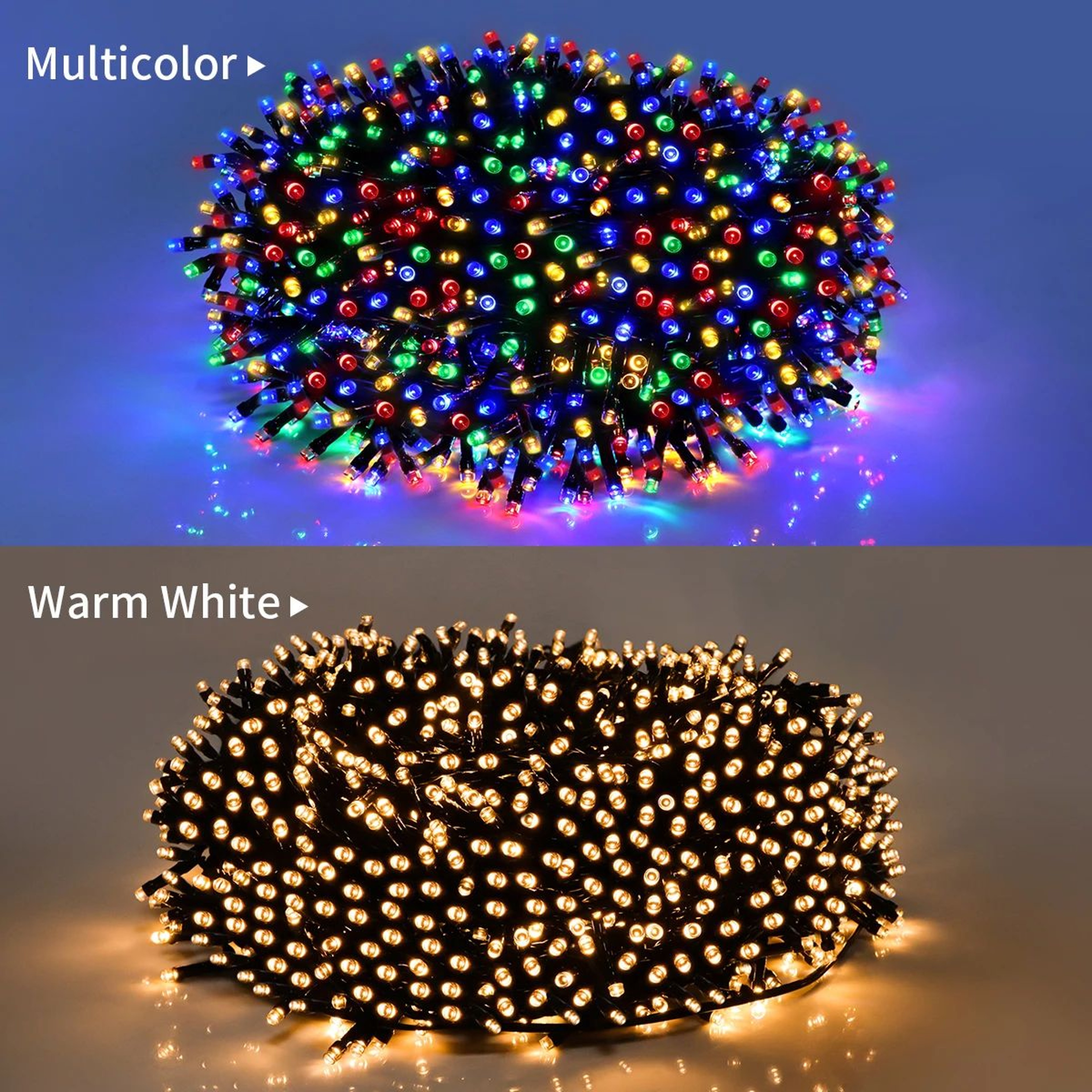 FestivaGlow Waterproof Outdoor LED String Lights 1
