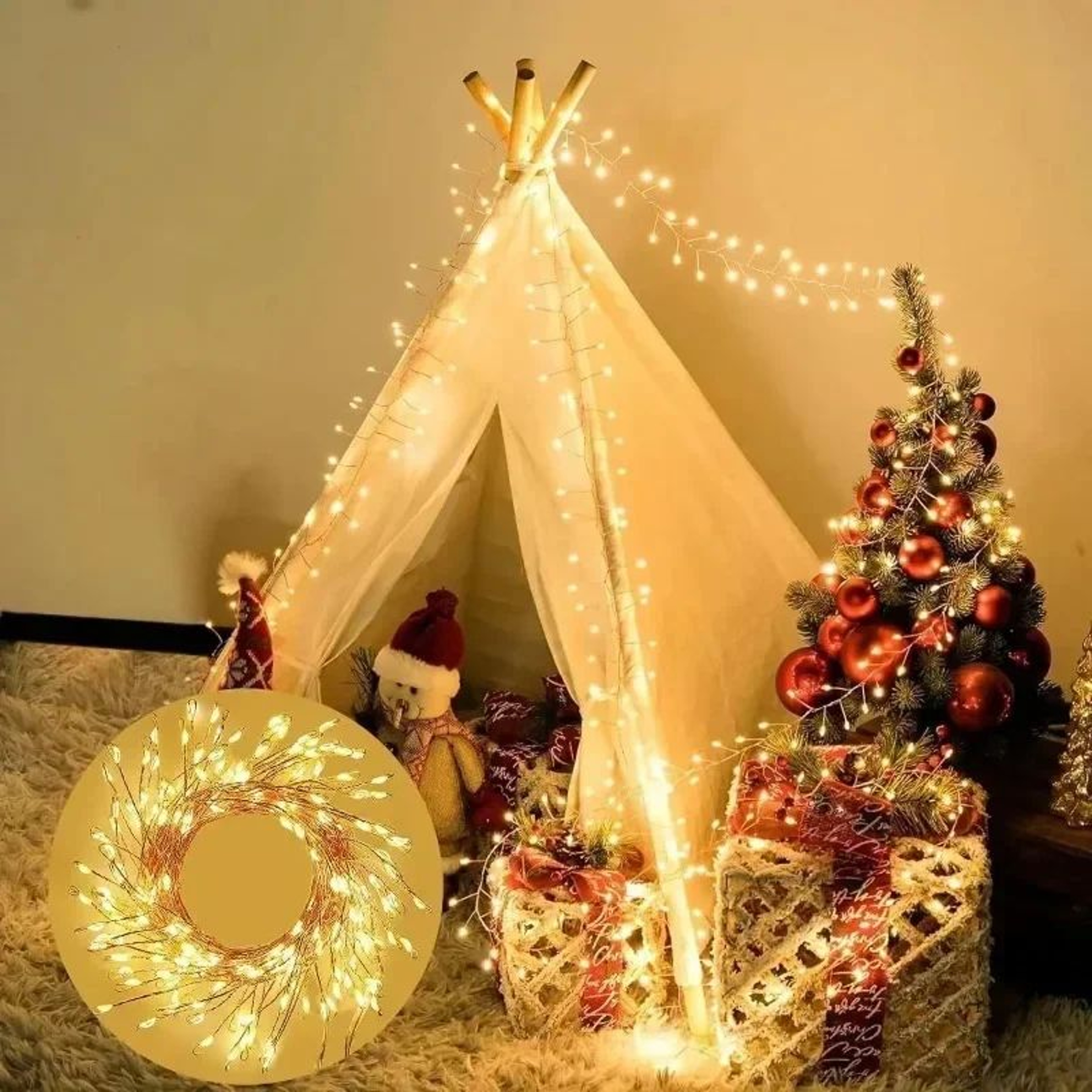 LumiTwinkle USB Remote Fairy String Lights 4