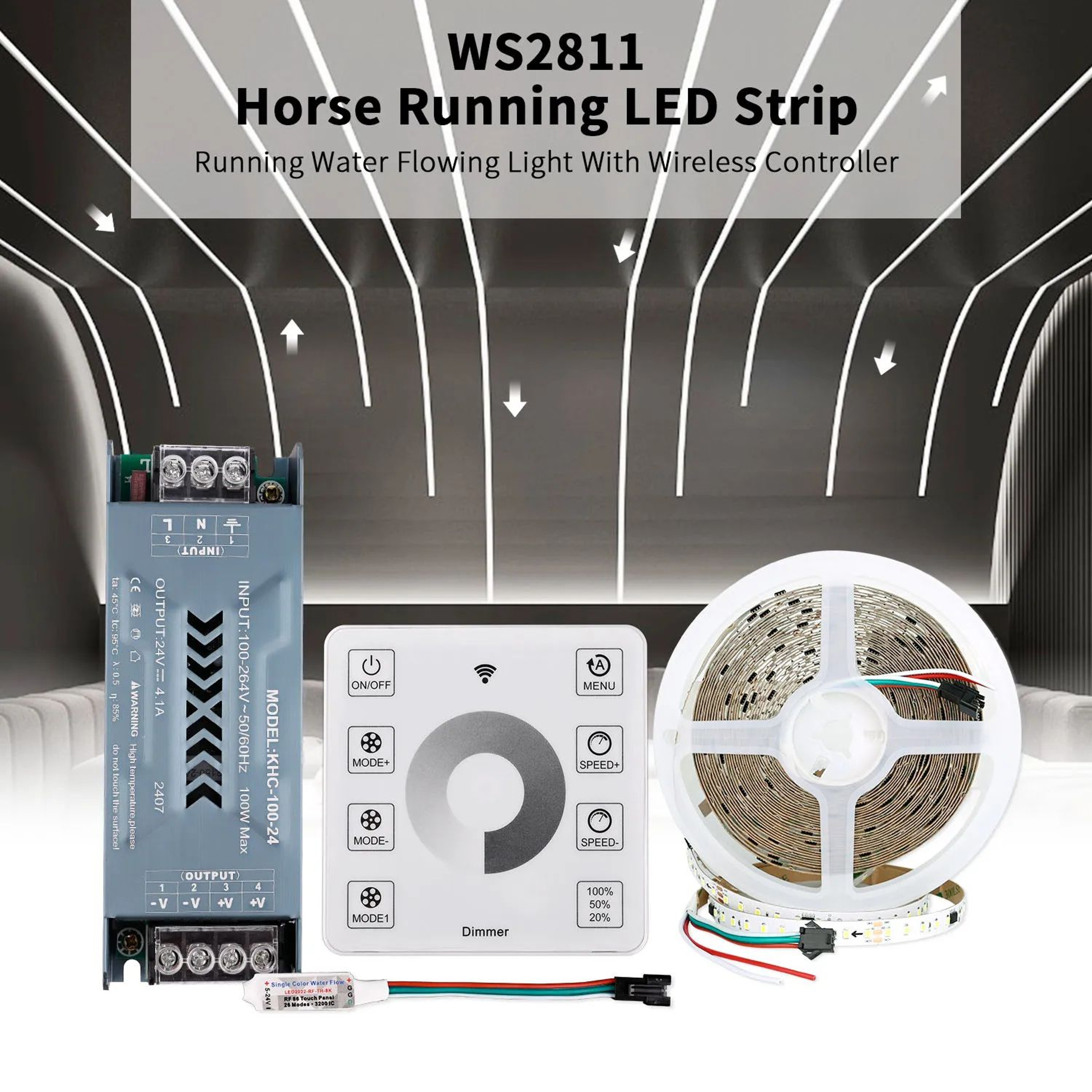FlowLine WS2811 Running Water LED Strip 0