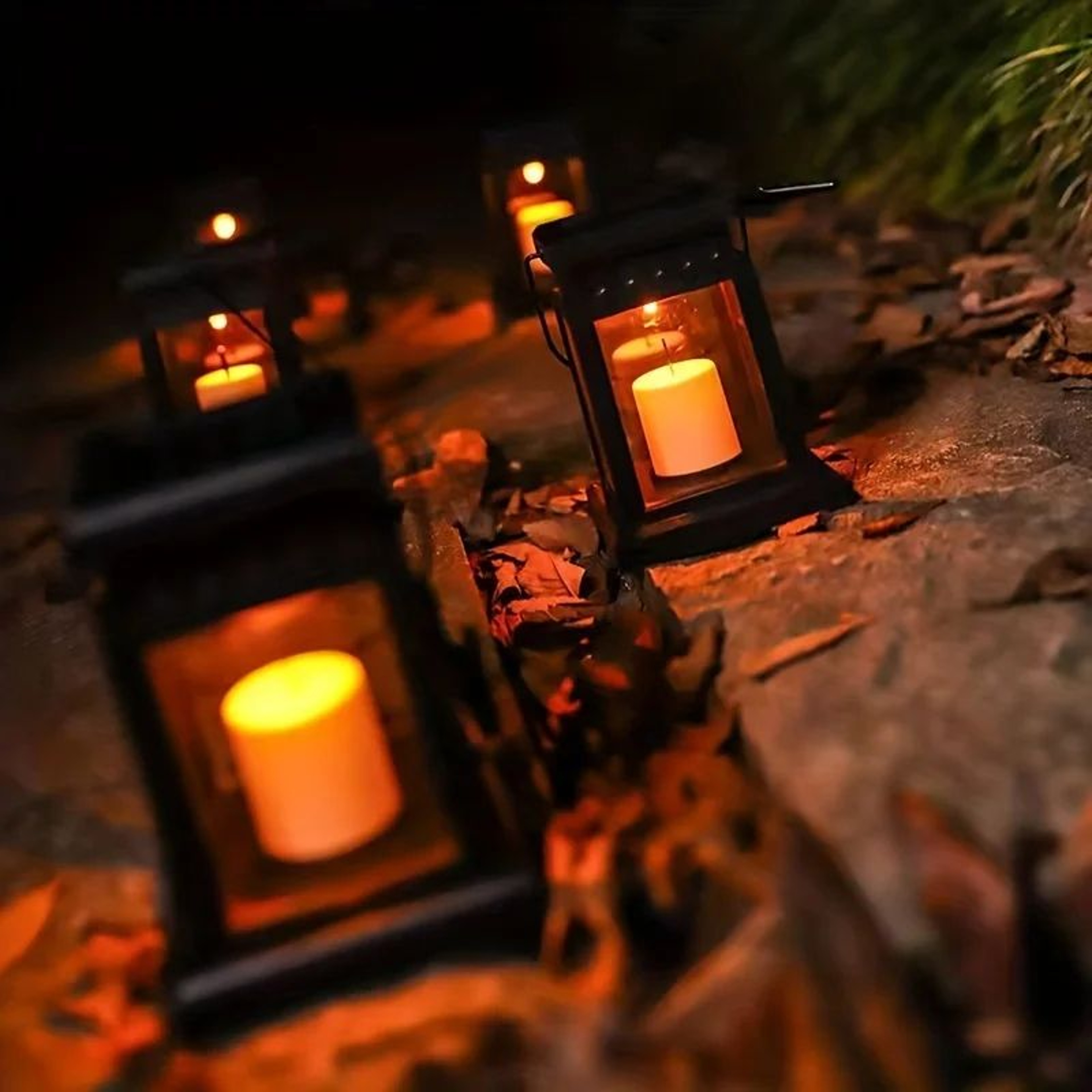 PalaceGlow Retro Solar Hanging Lantern 3