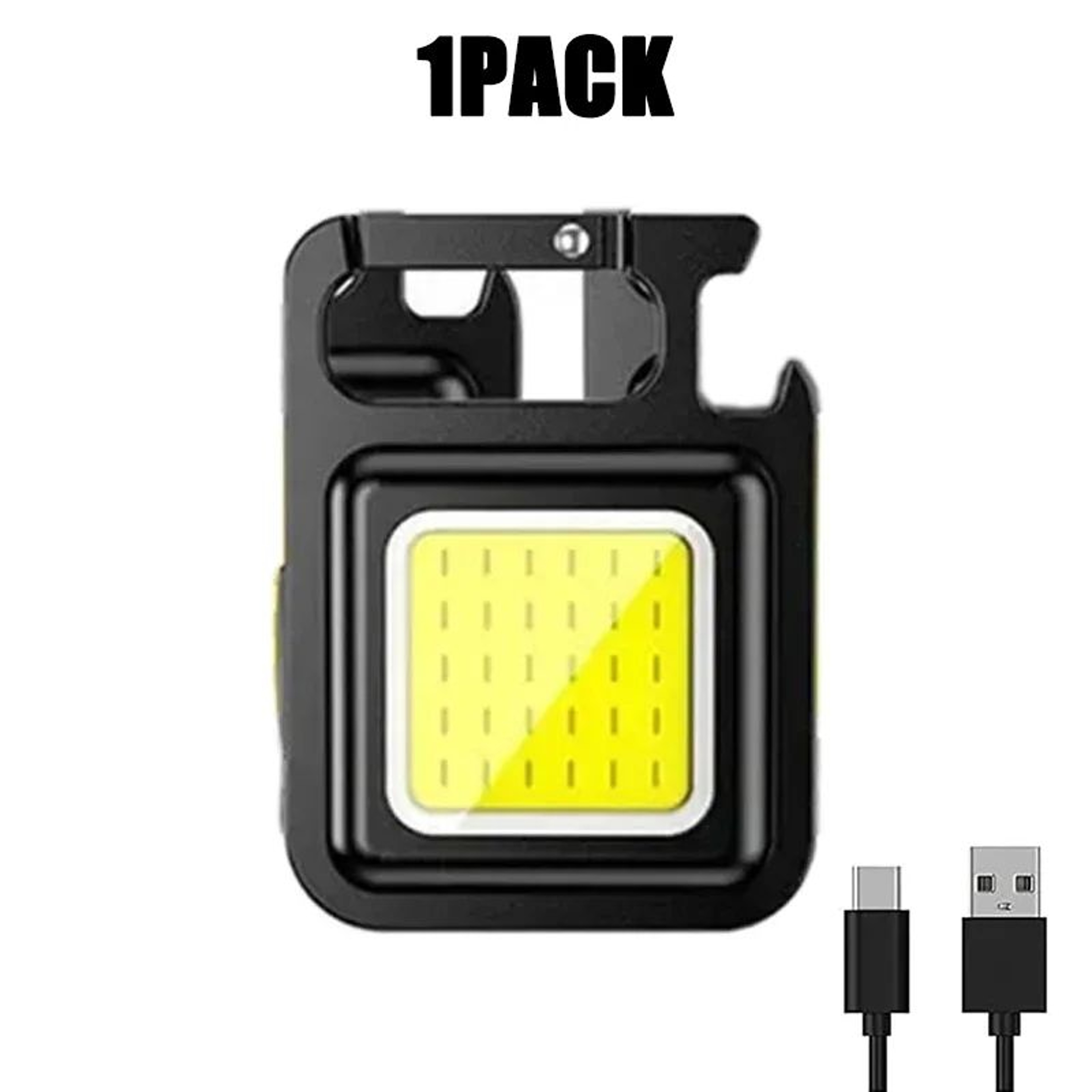 PocketBeam USB Rechargeable COB Keychain Flashlight 6