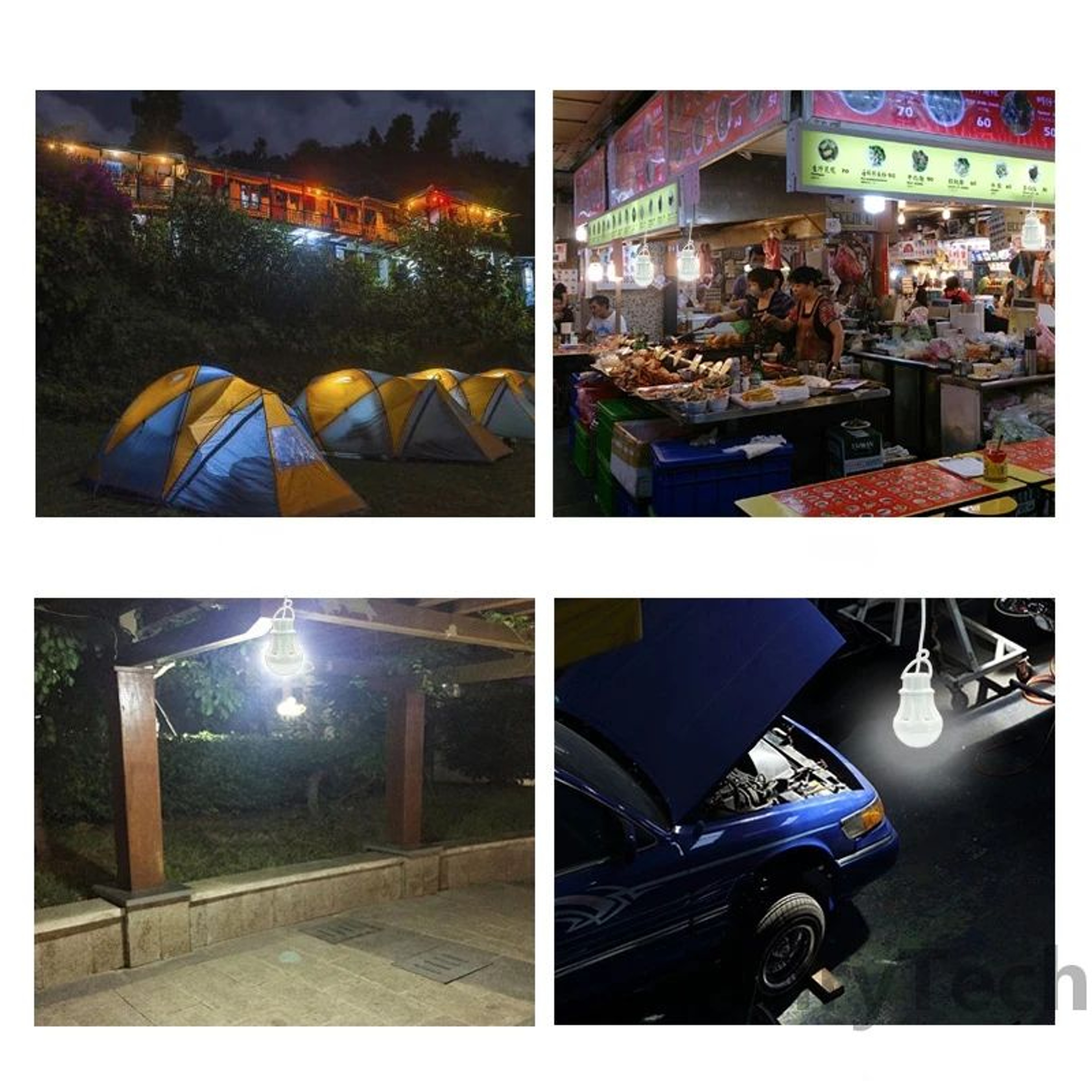 USB LED Hanging Camping Light 5