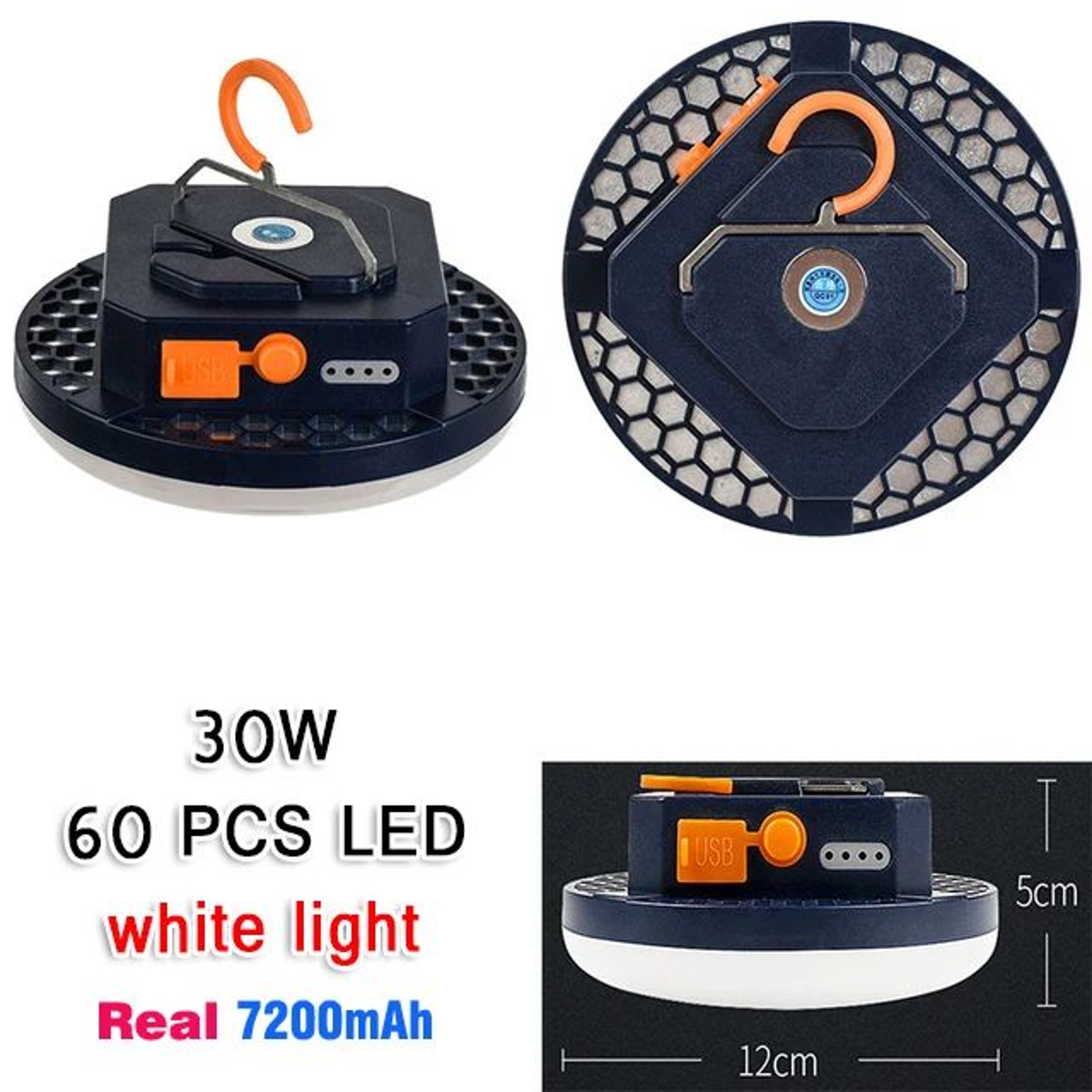 13500mAh Magnetic LED Outdoor Lantern 10