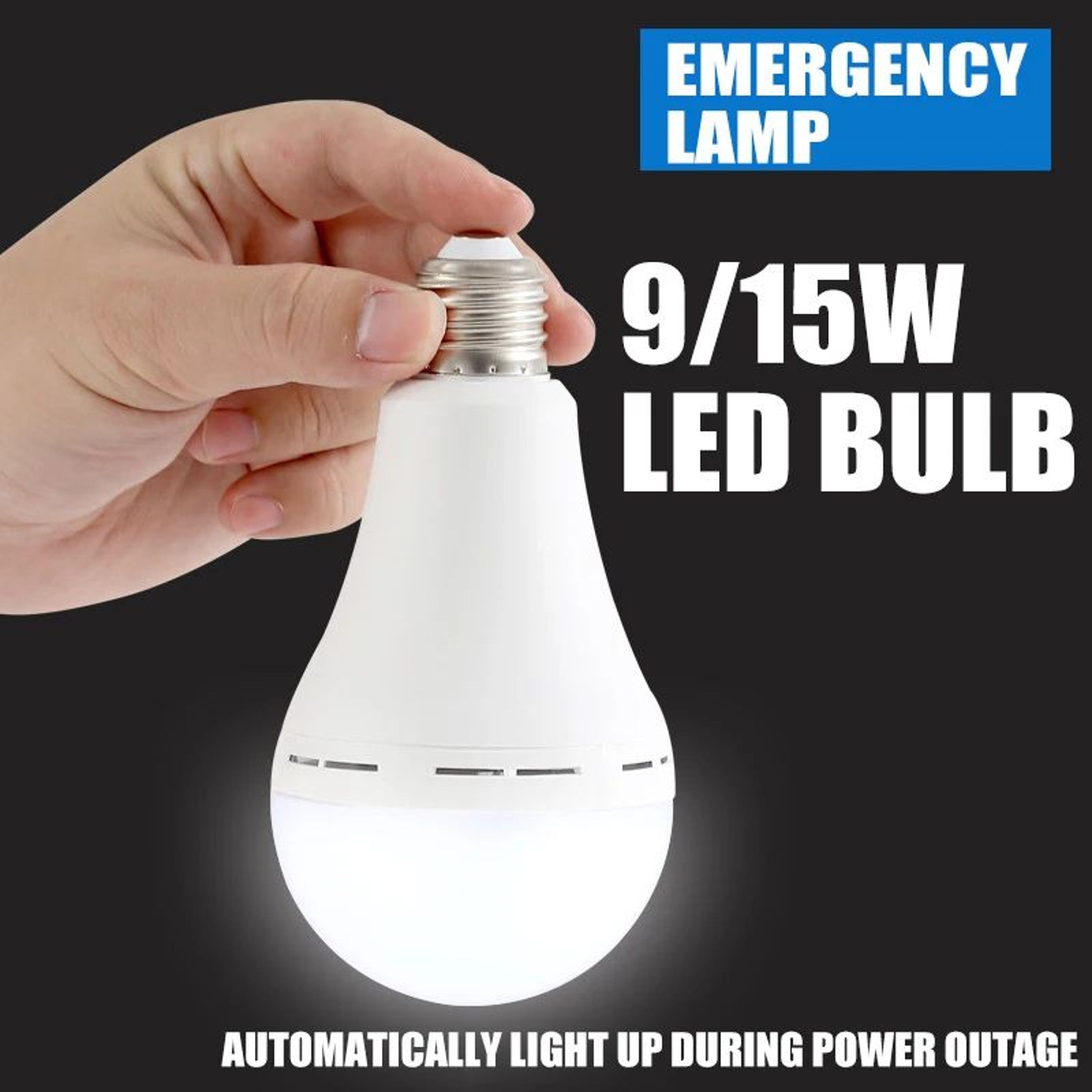 E27 Rechargeable Power Outage Light Bulb 0