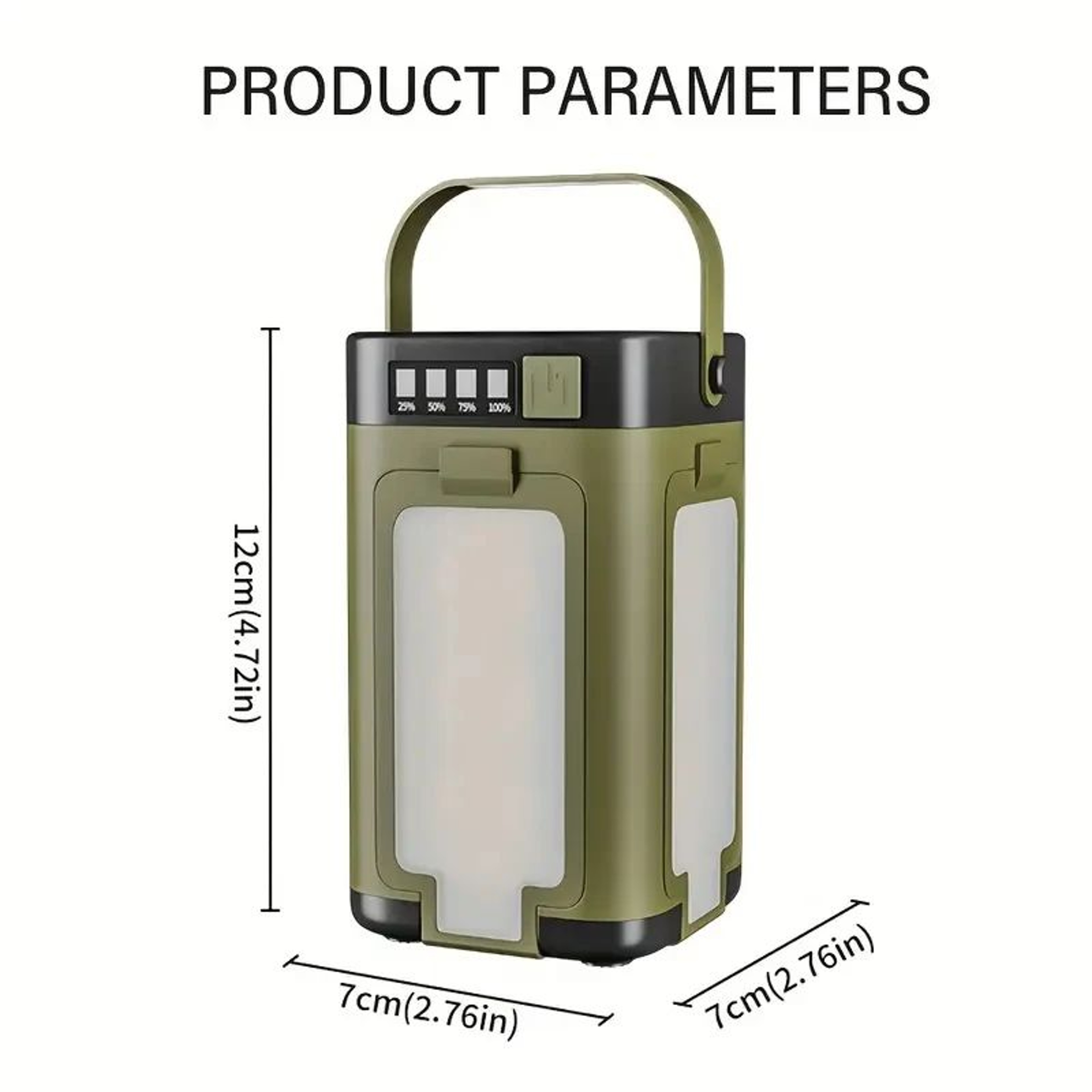 Solar Type C Rechargeable Camping Lantern 9